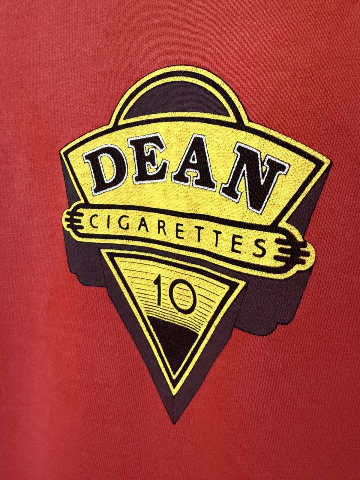 Composition by Kenzo × Vintage 🔥 Vintage 90's DEAN Cigarettes Distressed Sweatshirt Size US S / EU 44-46 / 1 - 3 Thumbnail