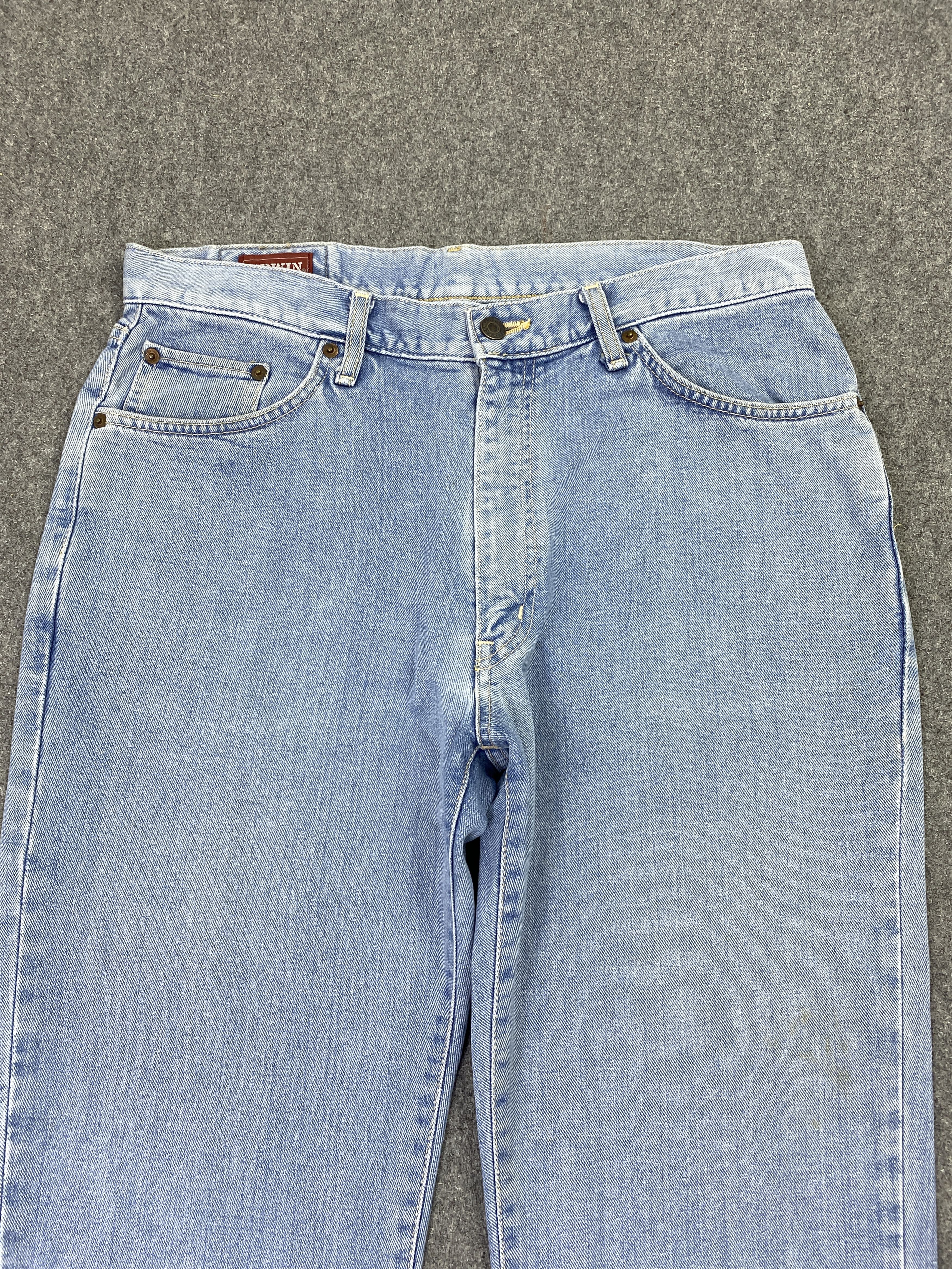 Edwin Vintage Edwin Soft Jeans Light Blue Denim DP2875 Size US 34 / EU 50 - 2 Thumbnail