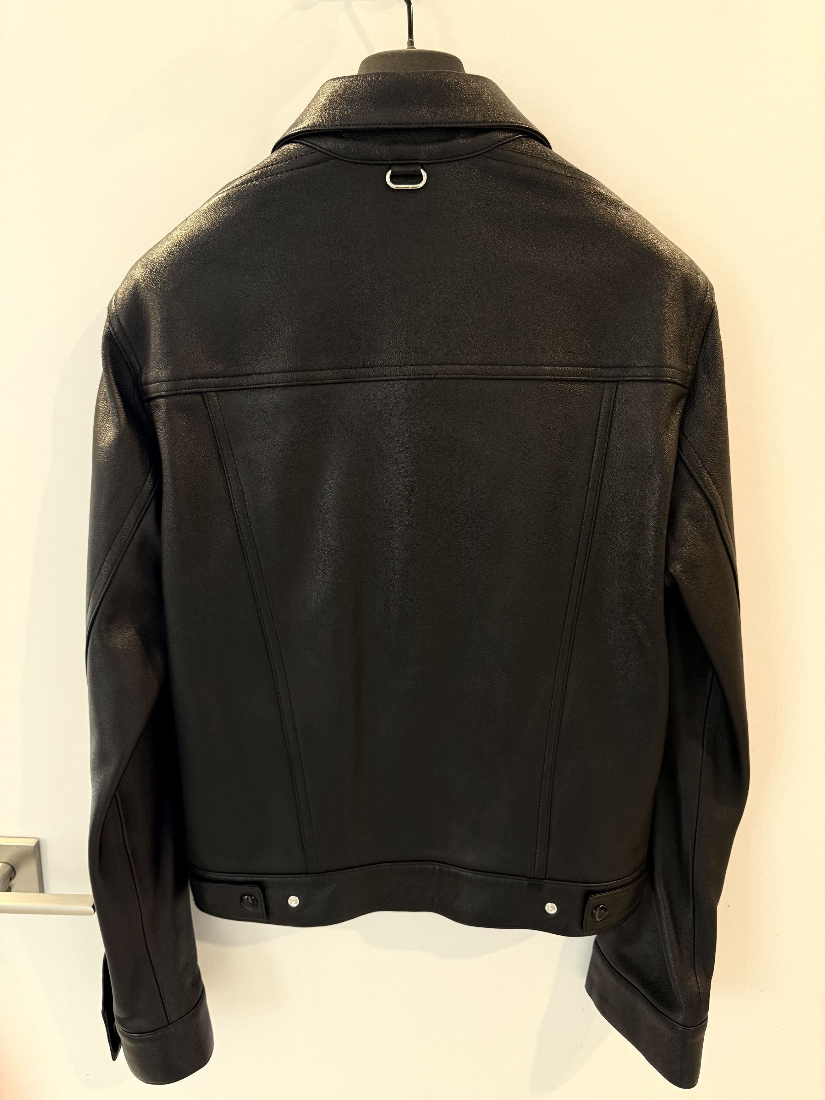 Courreges Courrèges Button-Up Leather Shirt Trucker Jacket - 50 Size US M / EU 48-50 / 2 - 3 Thumbnail