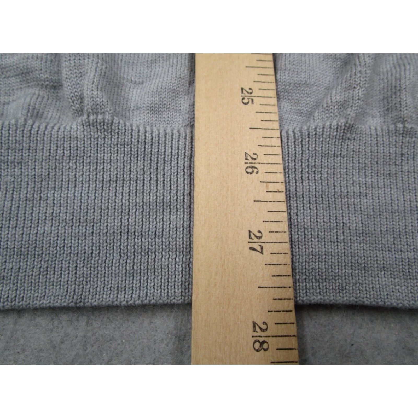 Footjoy FootJoy Vest Mens Large Gray V Neck Wool Sleeveless Pullover Work Travel Golf Shirt Size US L / EU 52-54 / 3 - 7 Thumbnail