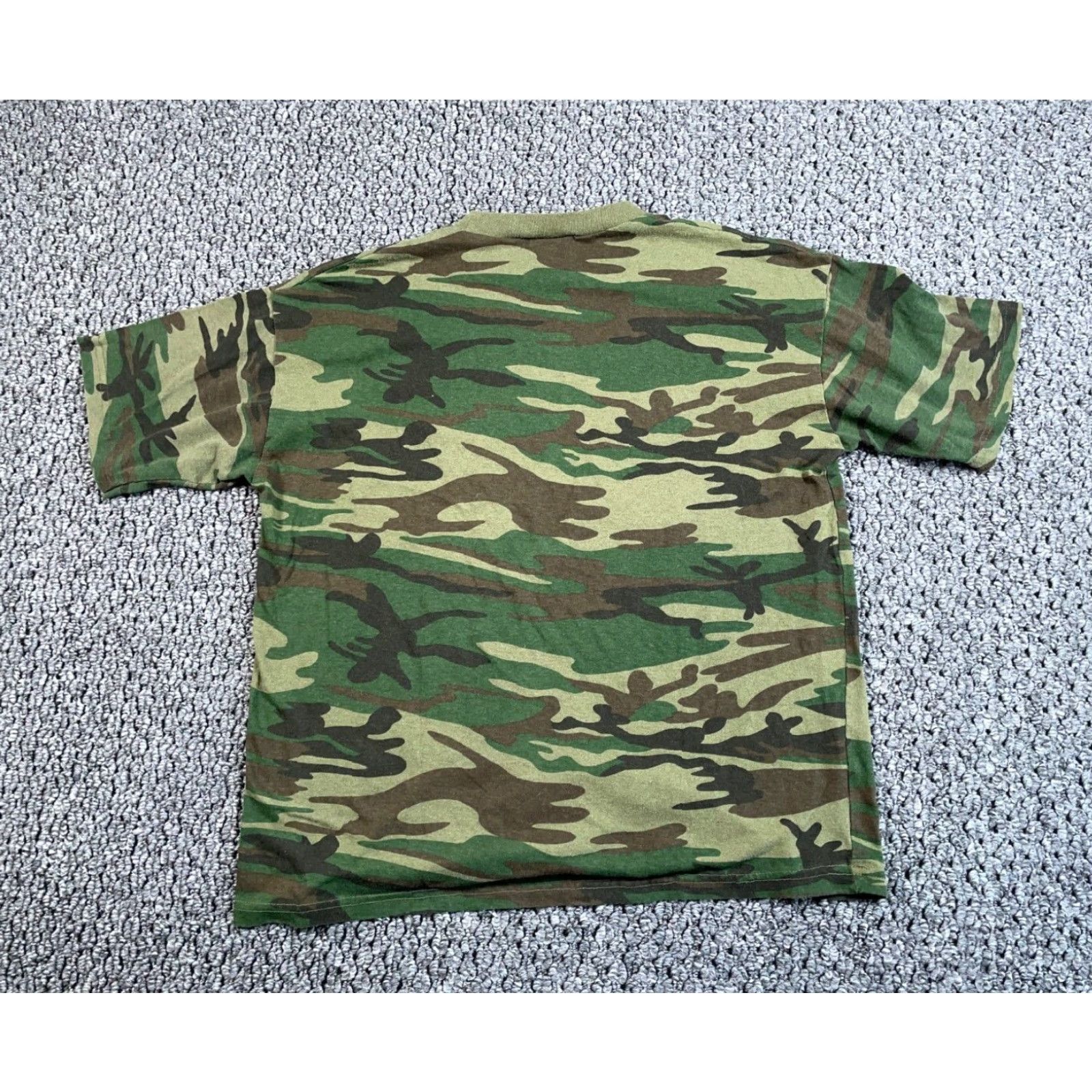 Imperial VTG Imperial Camouflage Pocket T-Shirt Adult Large Green Camo Outdoors Nature Size US L / EU 52-54 / 3 - 2 Thumbnail