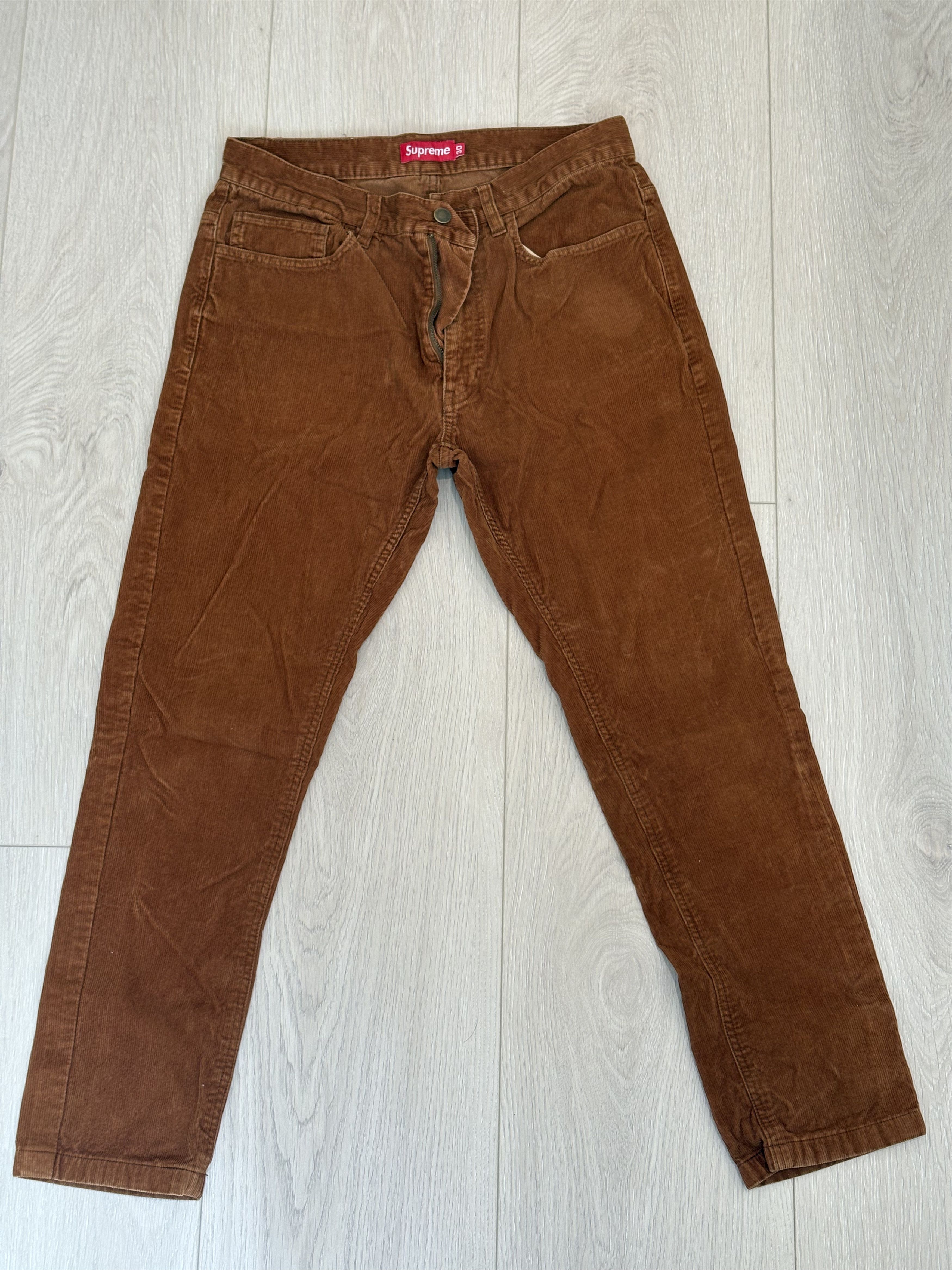 Supreme Bedford Corduroy Pants Size US 30 / EU 46 - 1 Thumbnail