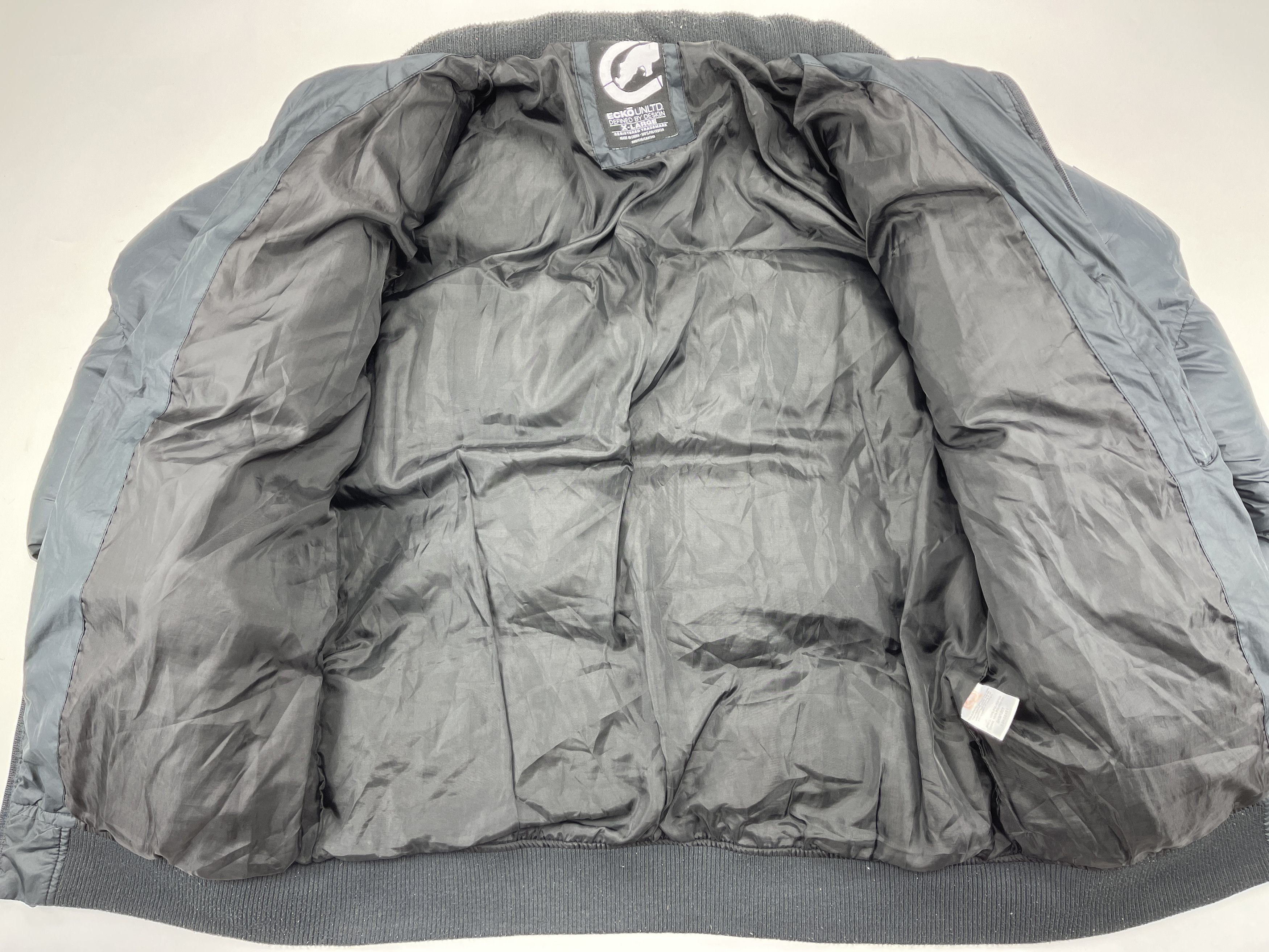Ecko Unltd. ECKO UNLTD jacket, black, quilted, Ecko jacket, 90s size XL Size US XL / EU 56 / 4 - 10 Thumbnail
