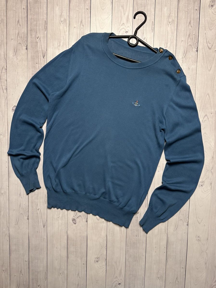 Vintage × Vivienne Westwood Vintage Vivienne Westwood sweater size L/XL logo Size US L / EU 52-54 / 3 - 1 Thumbnail