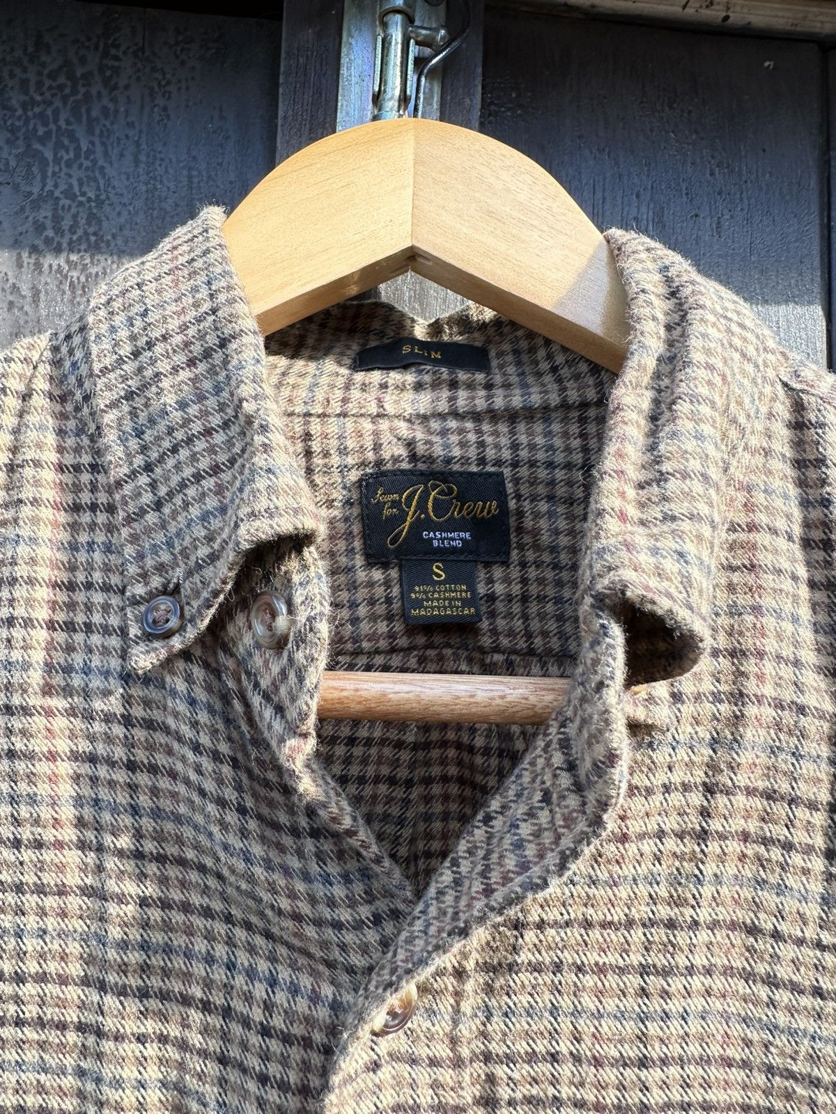 J.Crew J Crew Slim Fit Flannel Size US S / EU 44-46 / 1 - 4 Thumbnail
