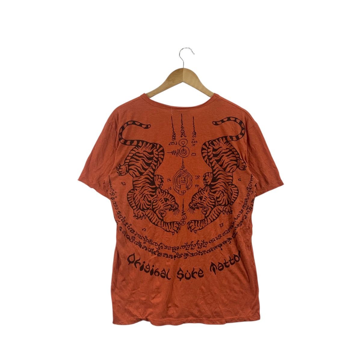 Vintage Vintage SUTE THAILAND TRADITIONAL Tiger Art Tee Shirt Top Size M / US 6-8 / IT 42-44 - 5 Thumbnail
