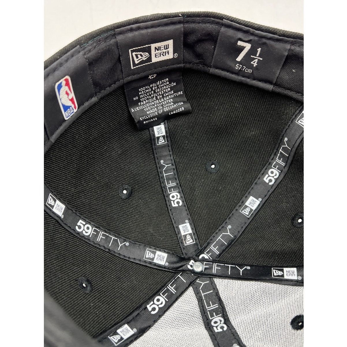 New Era NEW ERA 59FIFTY NBA CHICAGO BULLS BLACK FITTED CAP Size ONE SIZE - 4 Thumbnail