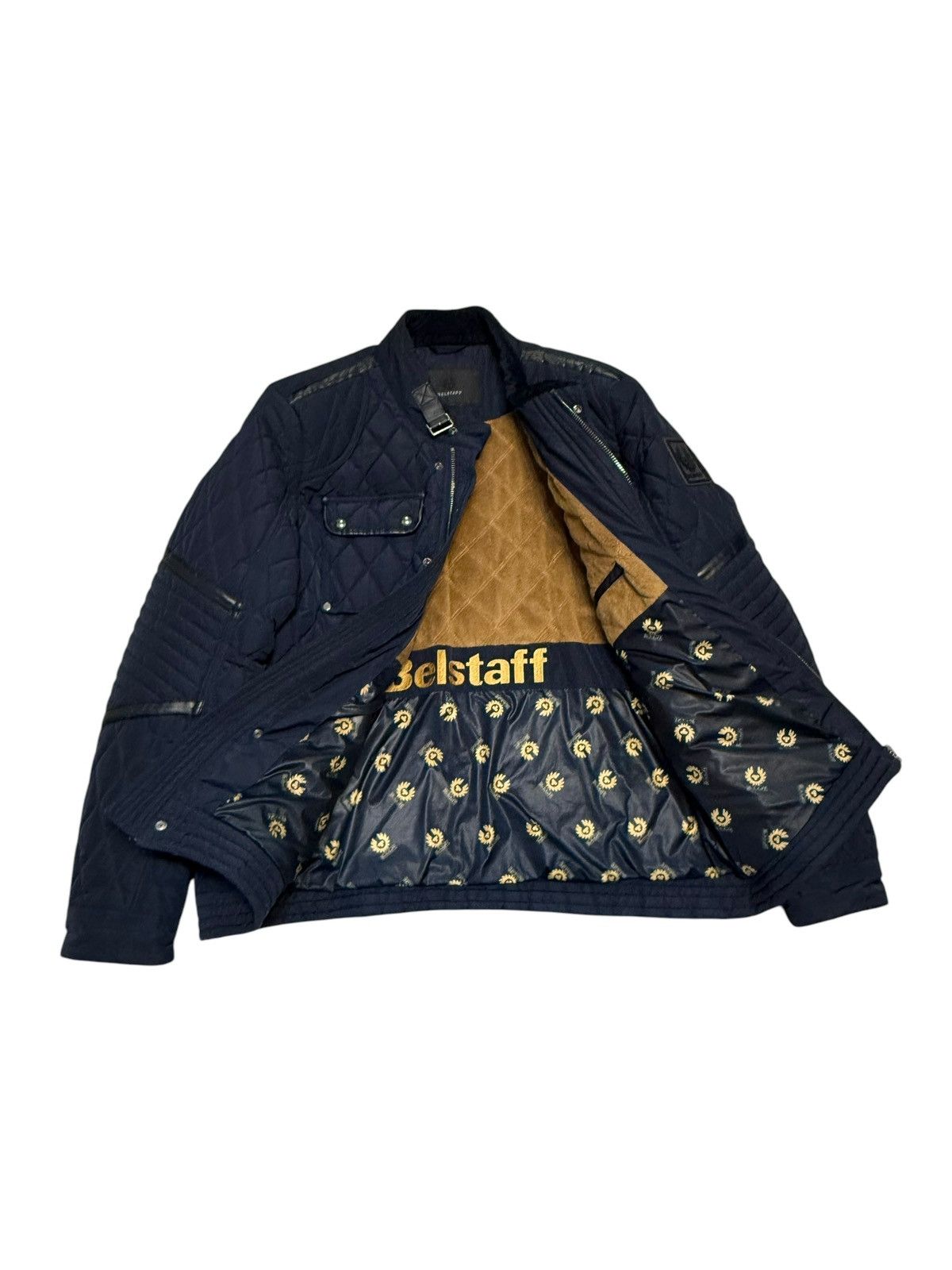 Belstaff BELSTAFF padded Jacket leather Size US XL / EU 56 / 4 - 4 Thumbnail