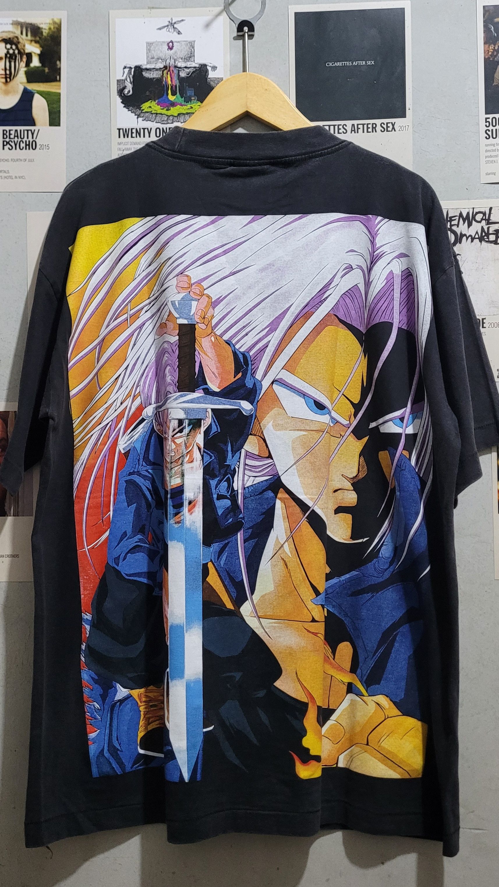 Anime Dragon Ball Trunks The Future Saiyan Big Face Size US XL / EU 56 / 4 - 2 Thumbnail