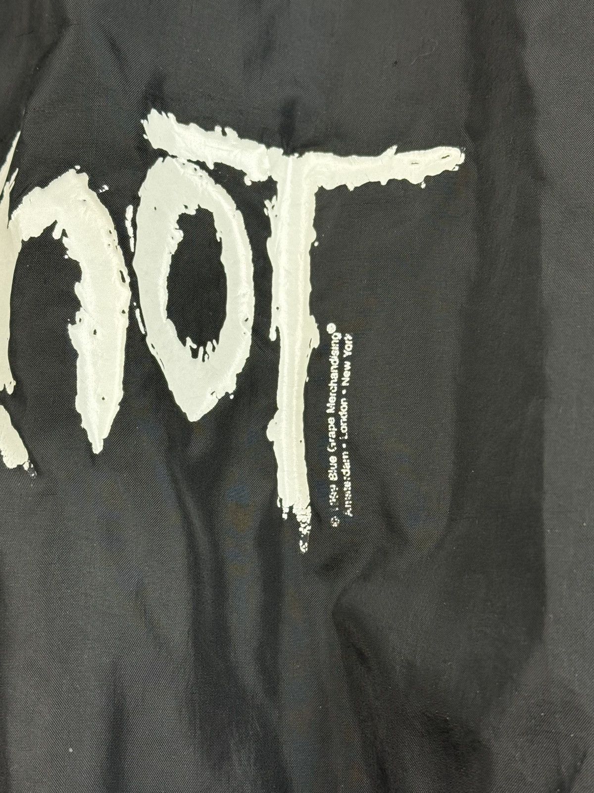Band Tees 90s Vintage Slipknot 1999 Barcode Windbreaker Jacket XL Size US XL / EU 56 / 4 - 10 Thumbnail