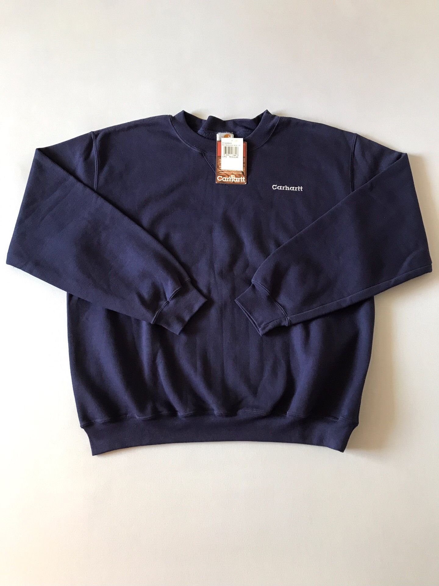 Carhartt Carhartt K124 Navy Crewneck Sweatshirt Size US L / EU 52-54 / 3 - 1 Thumbnail