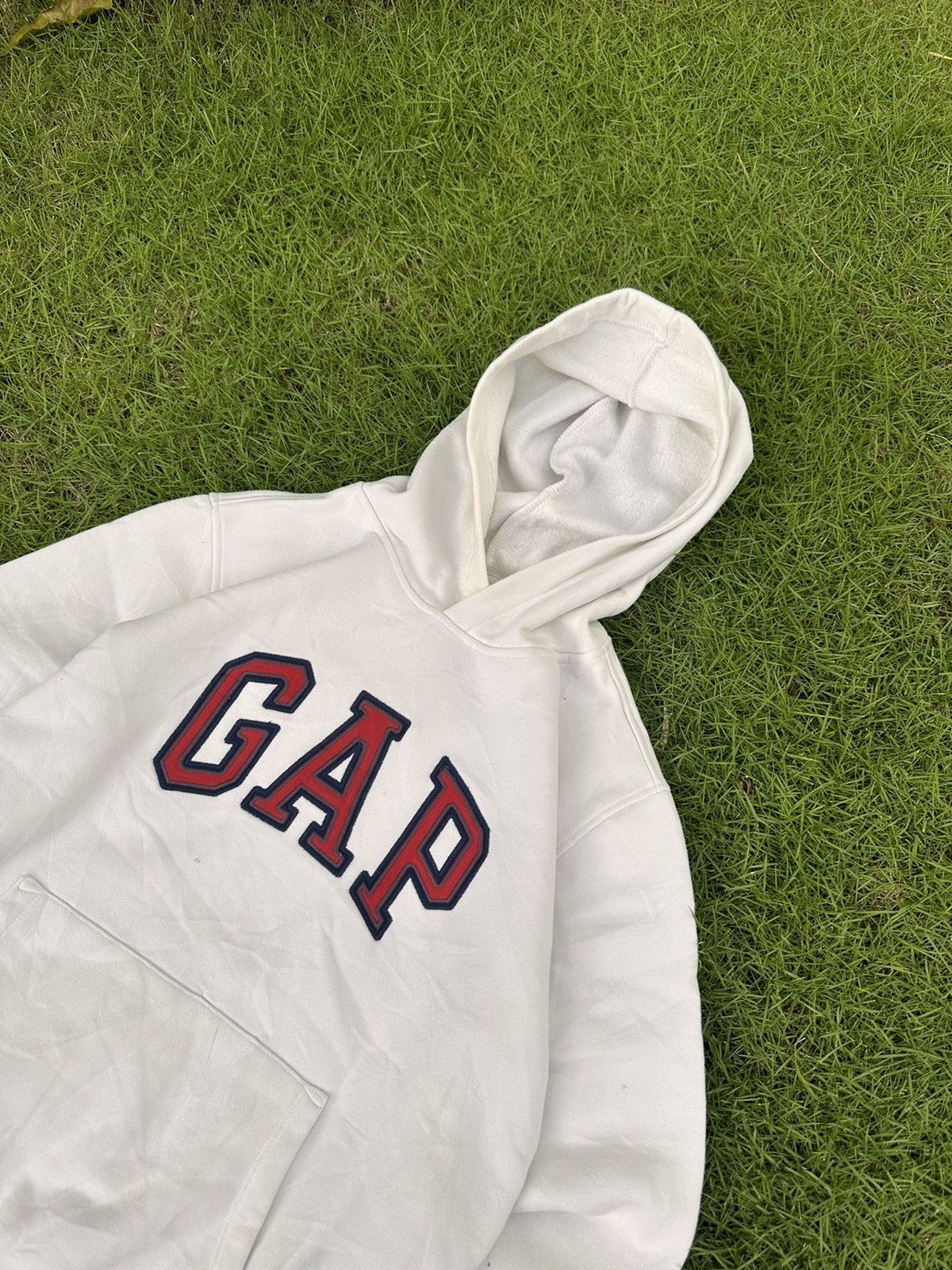Gap × Vintage GAP VINTAGE BIG LOGO STREETWEAR HOODIE Size US S / EU 44-46 / 1 - 2 Thumbnail