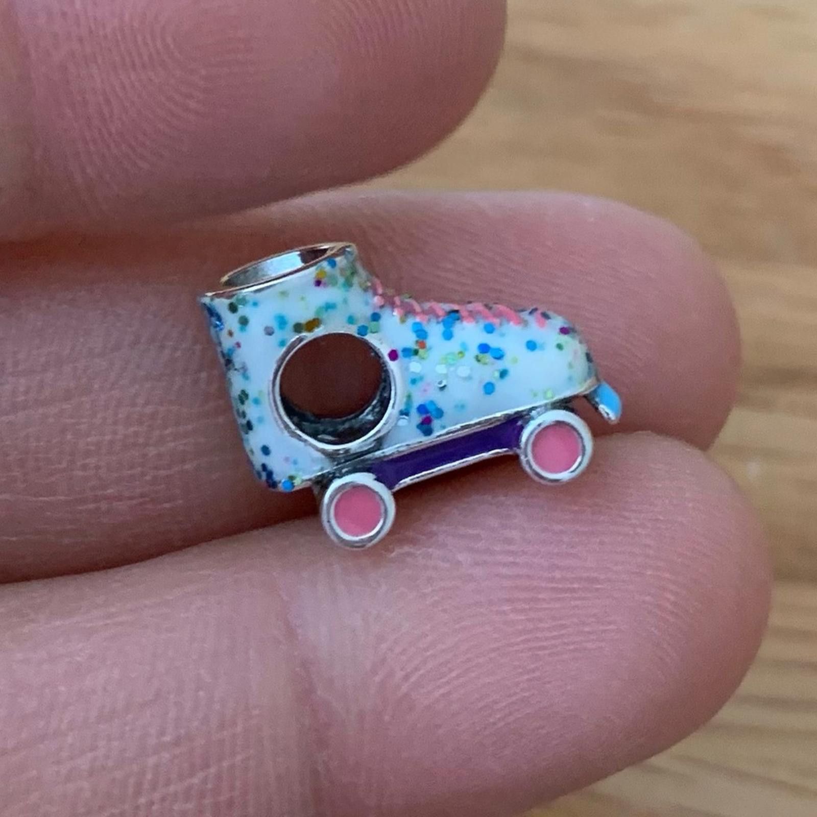 Other NWOT Colorful Roller Skate Charm Sterling Silver 925 Size ONE SIZE - 4 Thumbnail