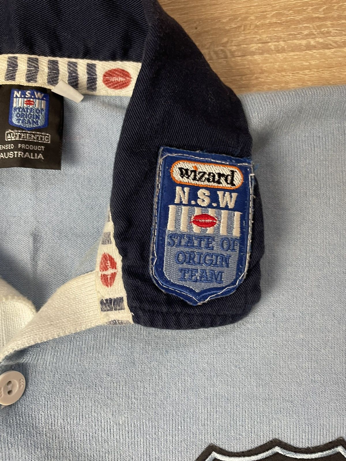 Canterbury of New Zealand Rodney Howe 1999 New South Wales Blues Origin Match worn? Size US L / EU 52-54 / 3 - 6 Thumbnail