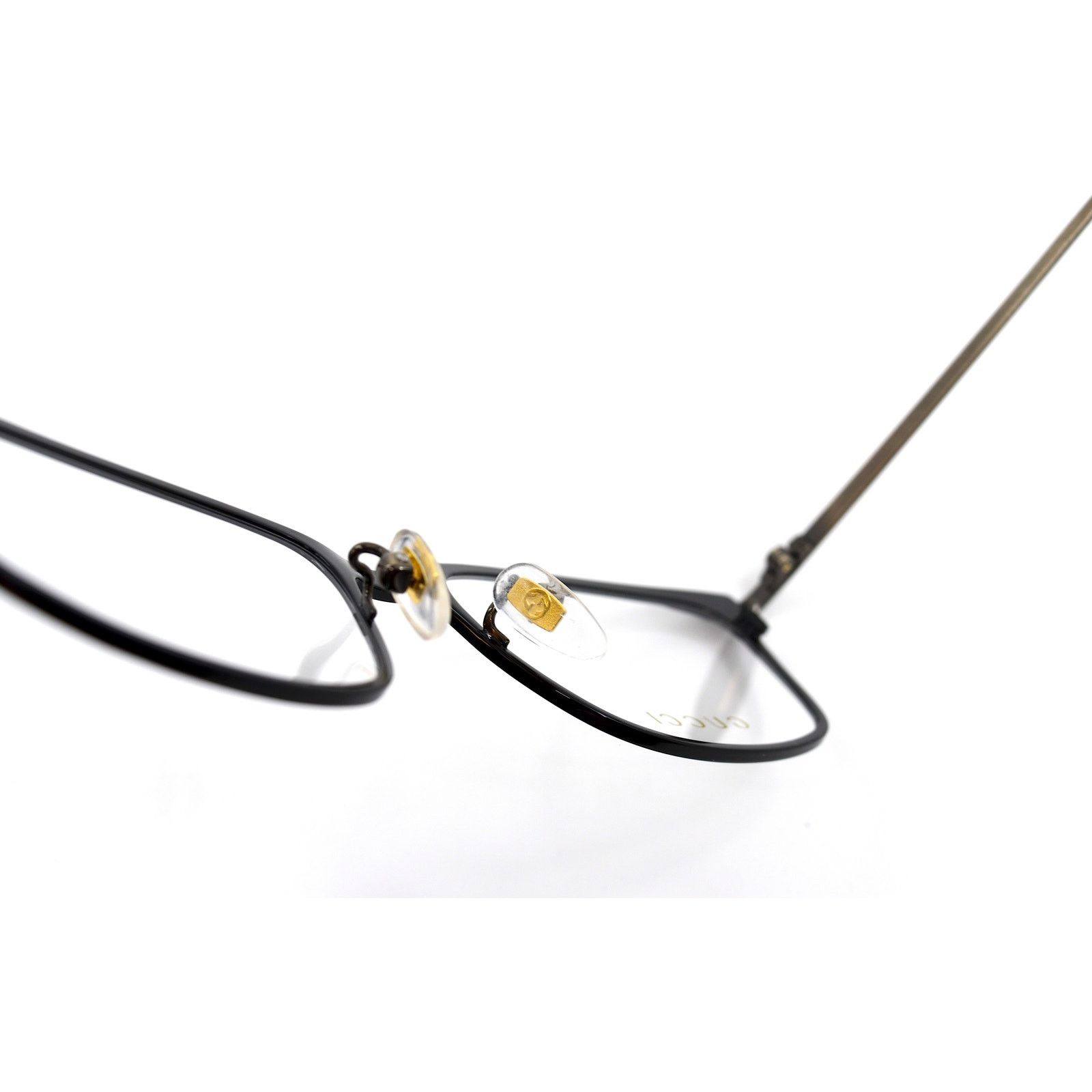 Gucci NEW GUCCI GG1130OJ 001 TITANIUM BLACK EYEGLASSES FRAME Size ONE SIZE - 13 Thumbnail