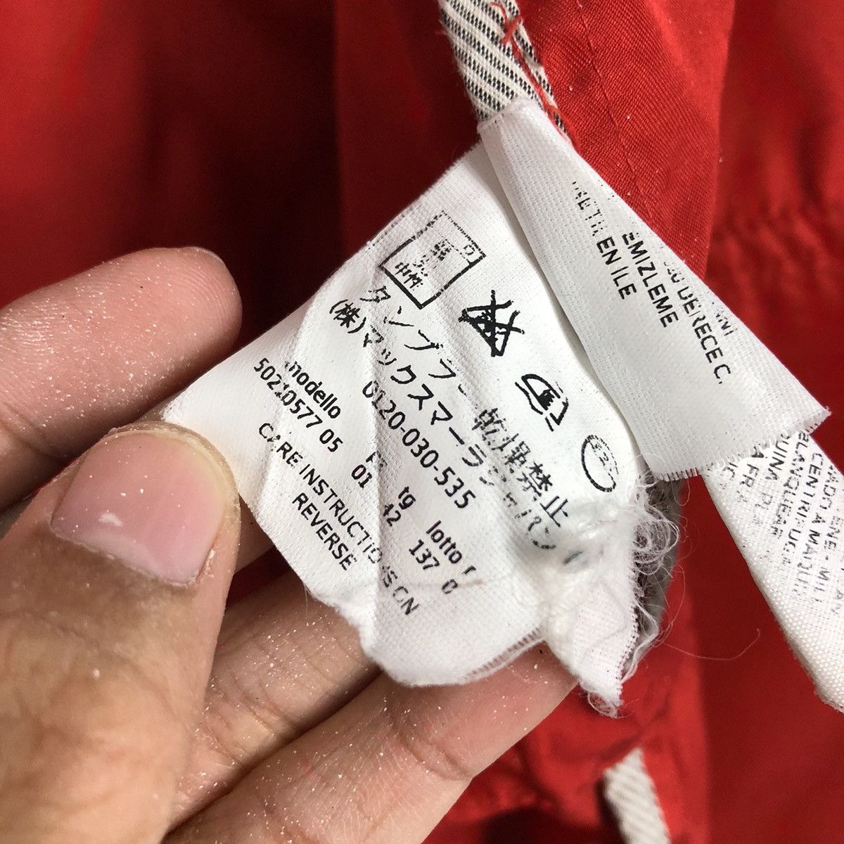 Japanese Brand 📌Rich Red Chore Zipper Jacket Max Mara Weekend Size US M / EU 48-50 / 2 - 25 Thumbnail
