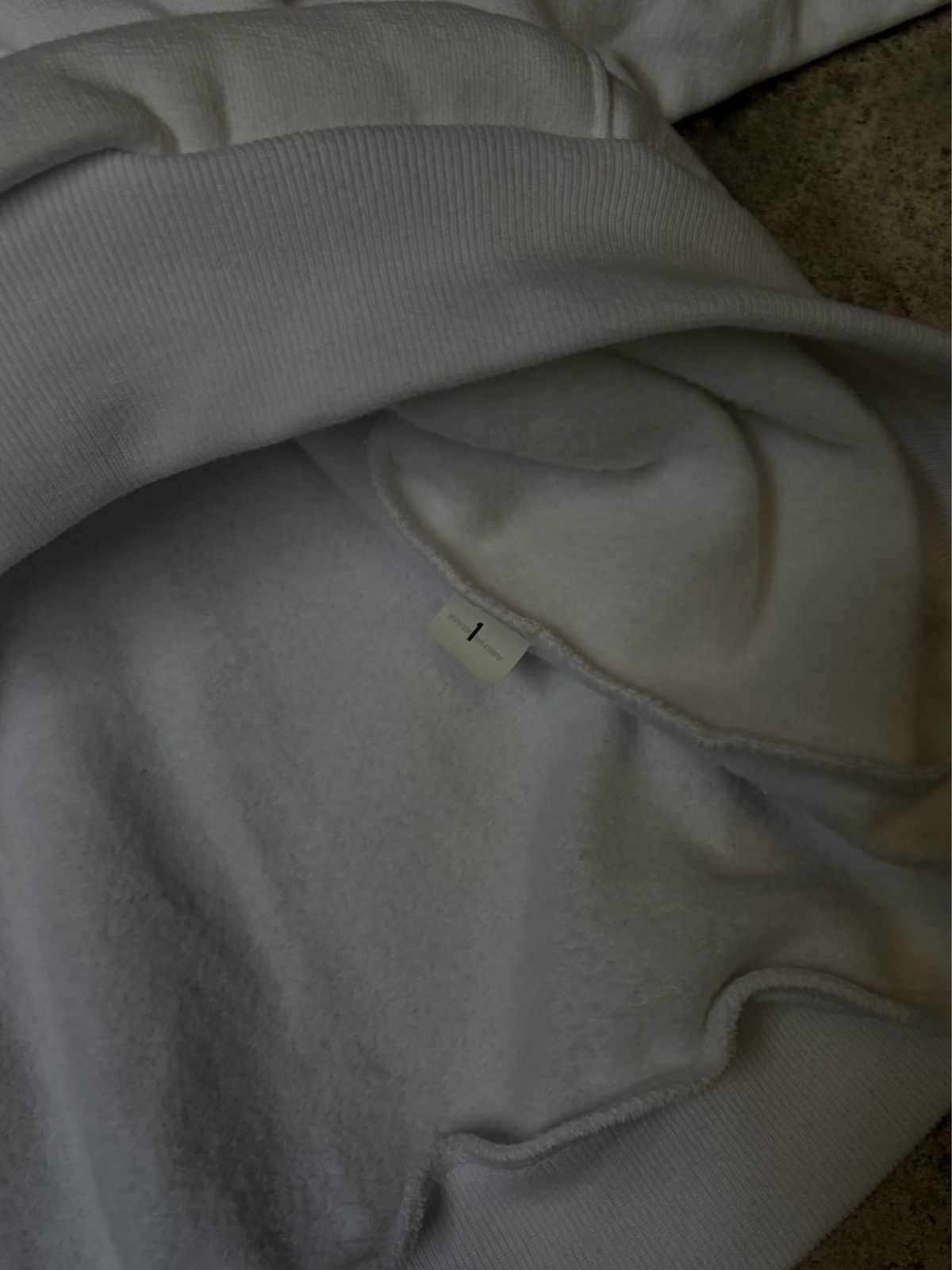 Yeezy YZY Gosha HD-01 White Hoodie Size US S / EU 44-46 / 1 - 3 Thumbnail