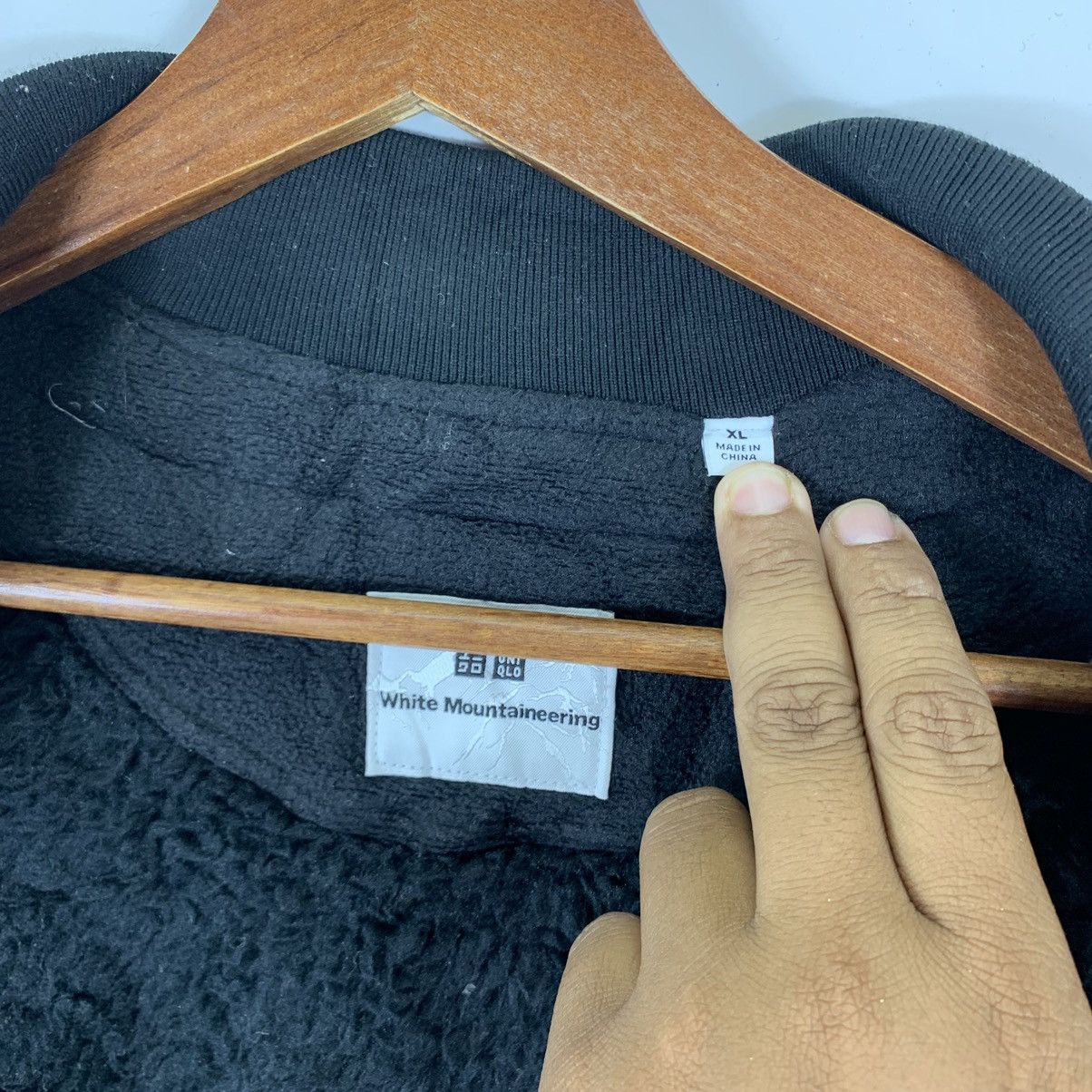 Uniqlo × White Mountaineering 🔥🔥WHITE MOUNTAINEERING X UNIQLO FLEECE SWEATER Size US XL / EU 56 / 4 - 9 Thumbnail