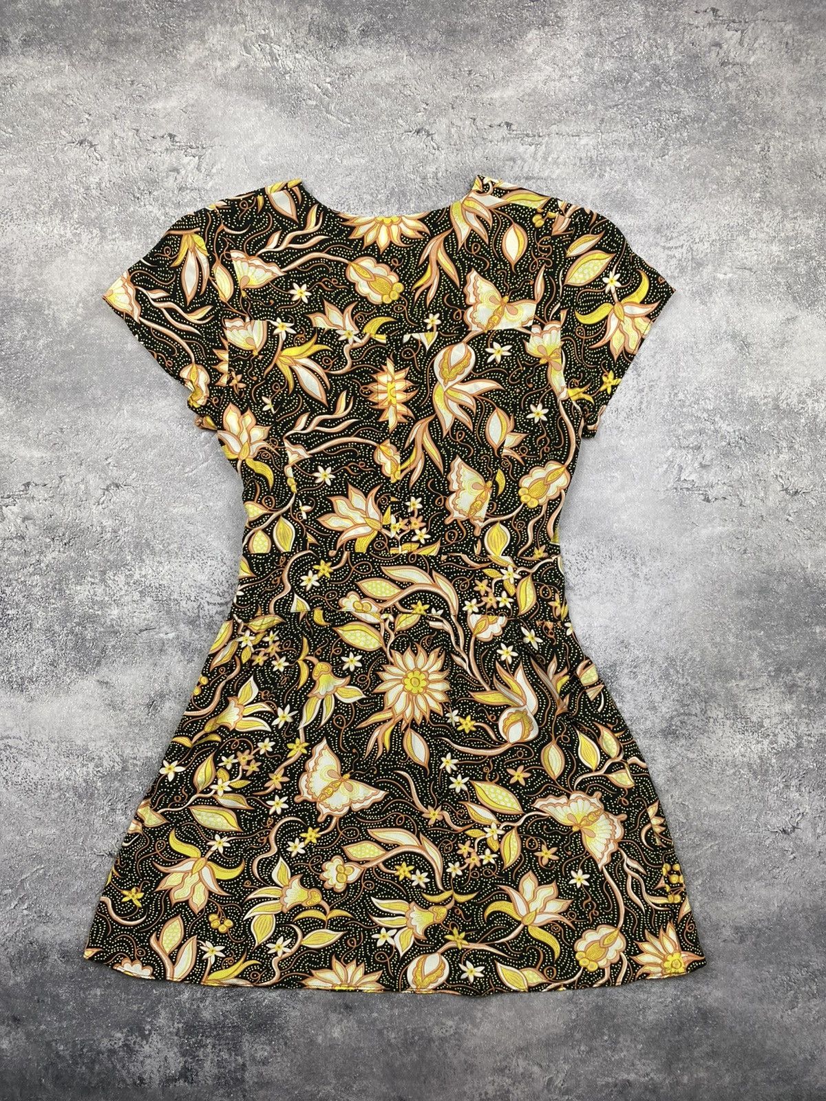 The Kooples The Kooples Paris Floral Multicolour Midi Dress Size 0 Size XS / US 0-2 / IT 36-38 - 15 Thumbnail