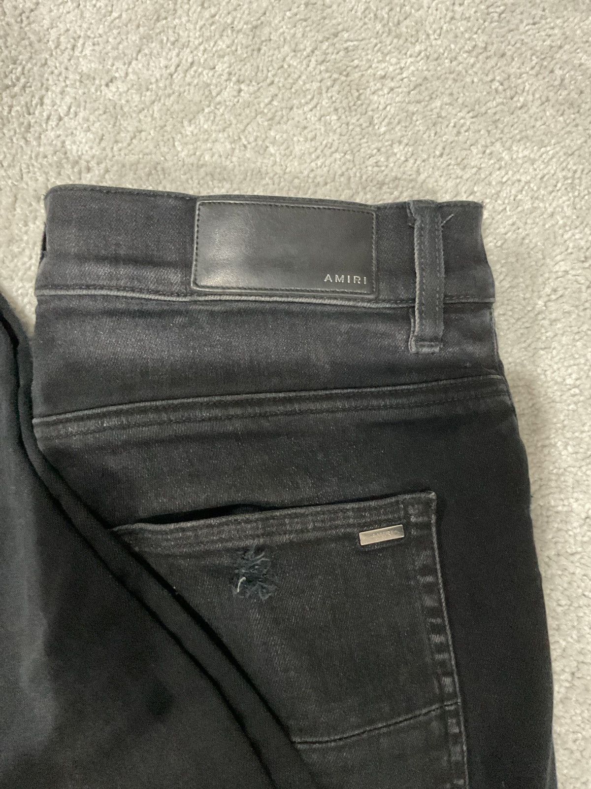 Amiri Amiri Hibiscus Art Patch Jeans Size US 30 / EU 46 - 4 Thumbnail
