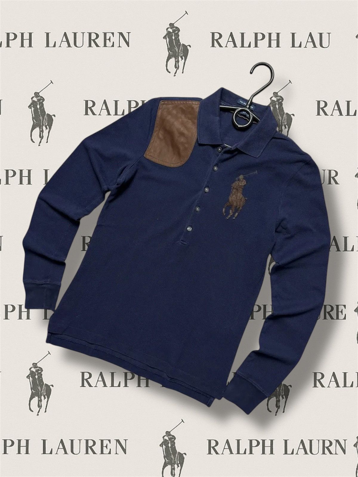 Polo Ralph Lauren Vintage polo Ralph Lauren women's rugby jersey big logo Size S / US 4 / IT 40 - 1 Thumbnail