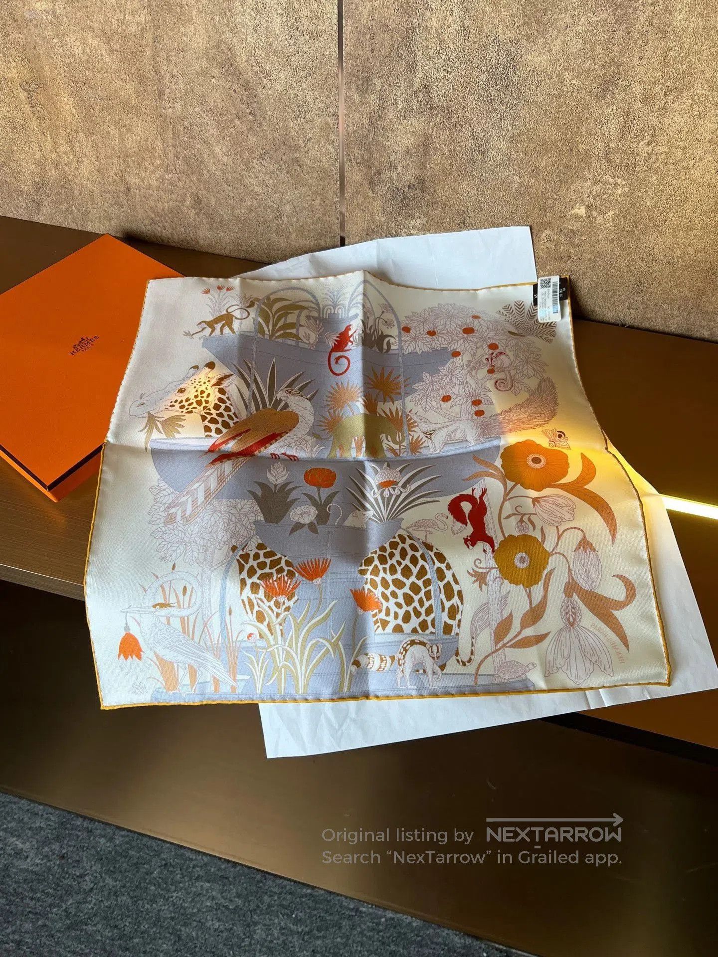 Hermes Hermes Square Silk Scarf. Size ONE SIZE - 3 Thumbnail