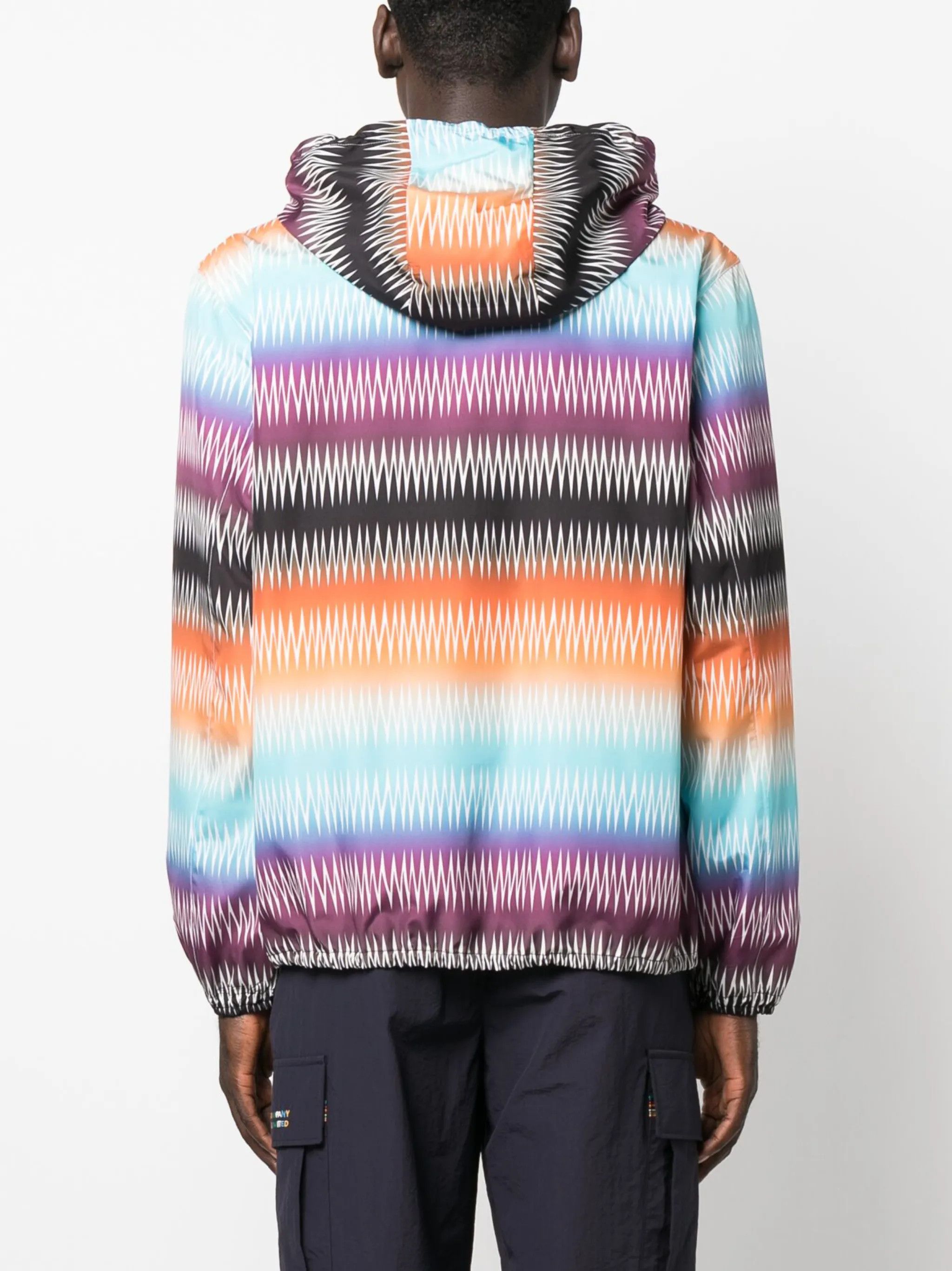 Missoni o1y0225 Hooded Jacket in Multicolor Size US M / EU 48-50 / 2 - 4 Thumbnail