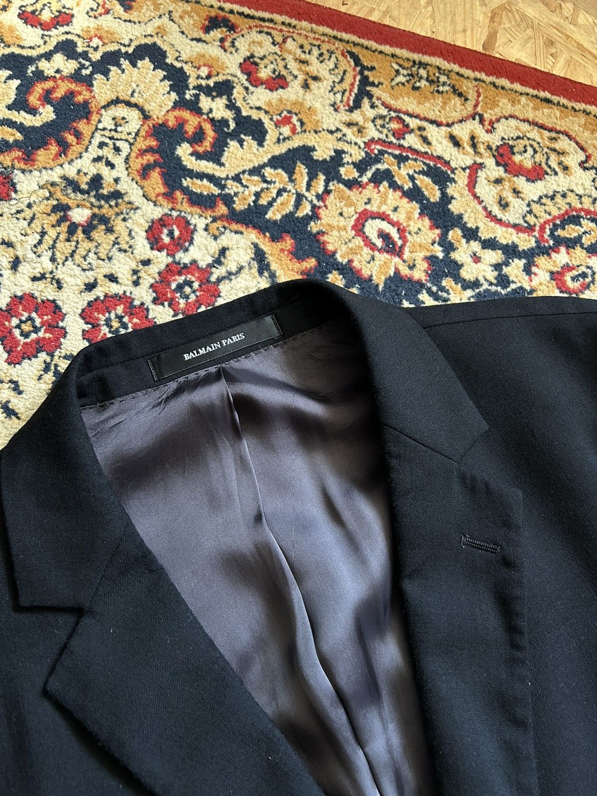 Balmain Balmain Paris classic suit blazer and pants Size 52R - 4 Thumbnail