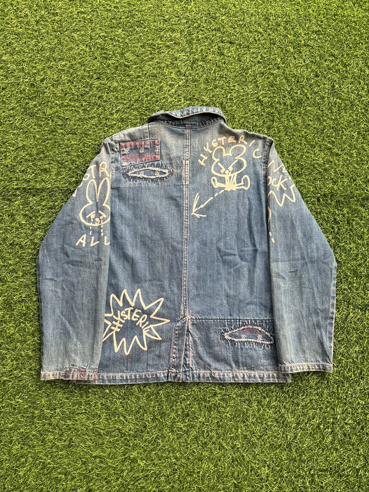 Hysteric Glamour Vintage Hysteric Glamour Denim jacket Size M / US 6-8 / IT 42-44 - 11 Thumbnail