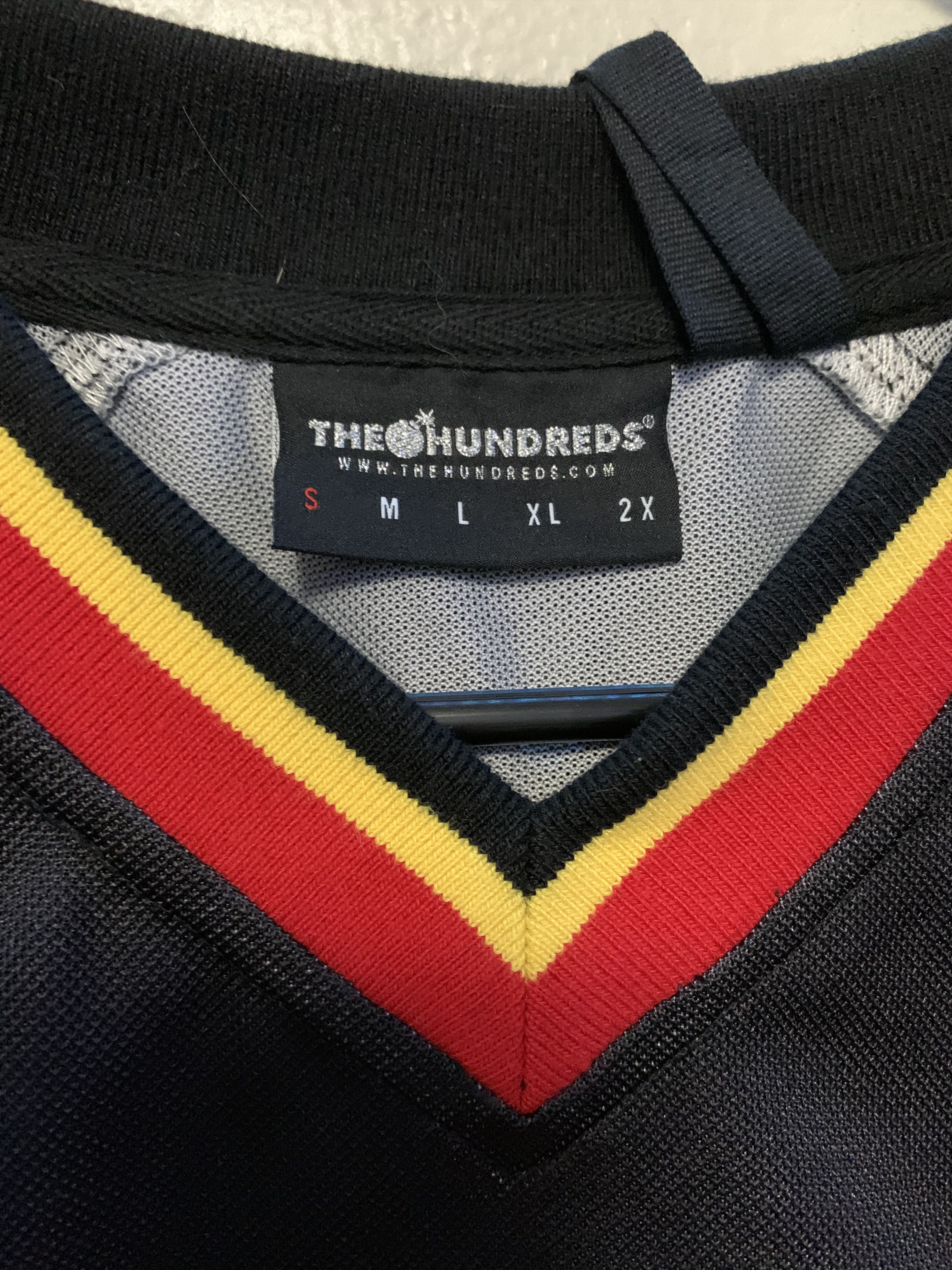 The Hundreds THE HUNDREDS Wildfire LS Jersey ⊛ BLK/FLME ⊛ Brand New Size US S / EU 44-46 / 1 - 7 Thumbnail