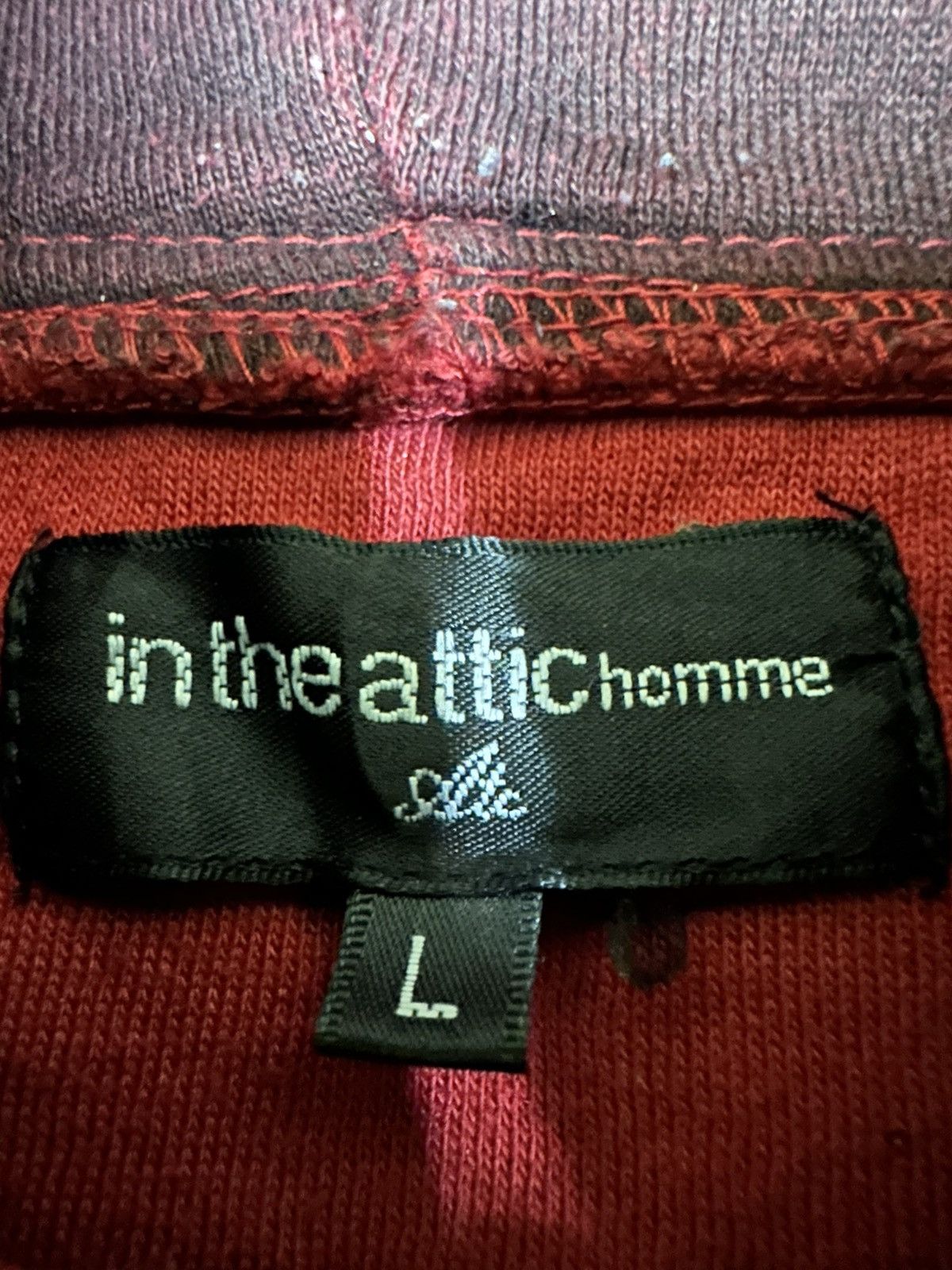 If Six Was Nine 💥rare💥 in the attic bono skull maroon hoodie Size US L / EU 52-54 / 3 - 4 Thumbnail