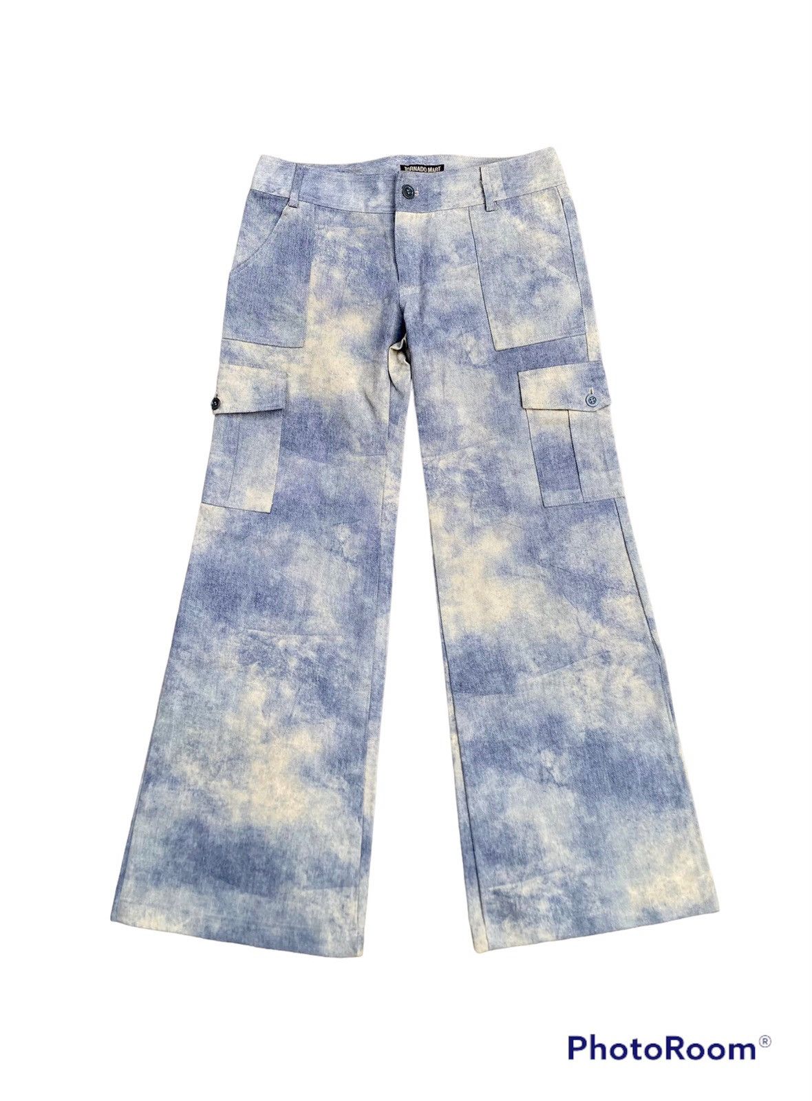 Tornado Mart Tie Dye Cargo Pants