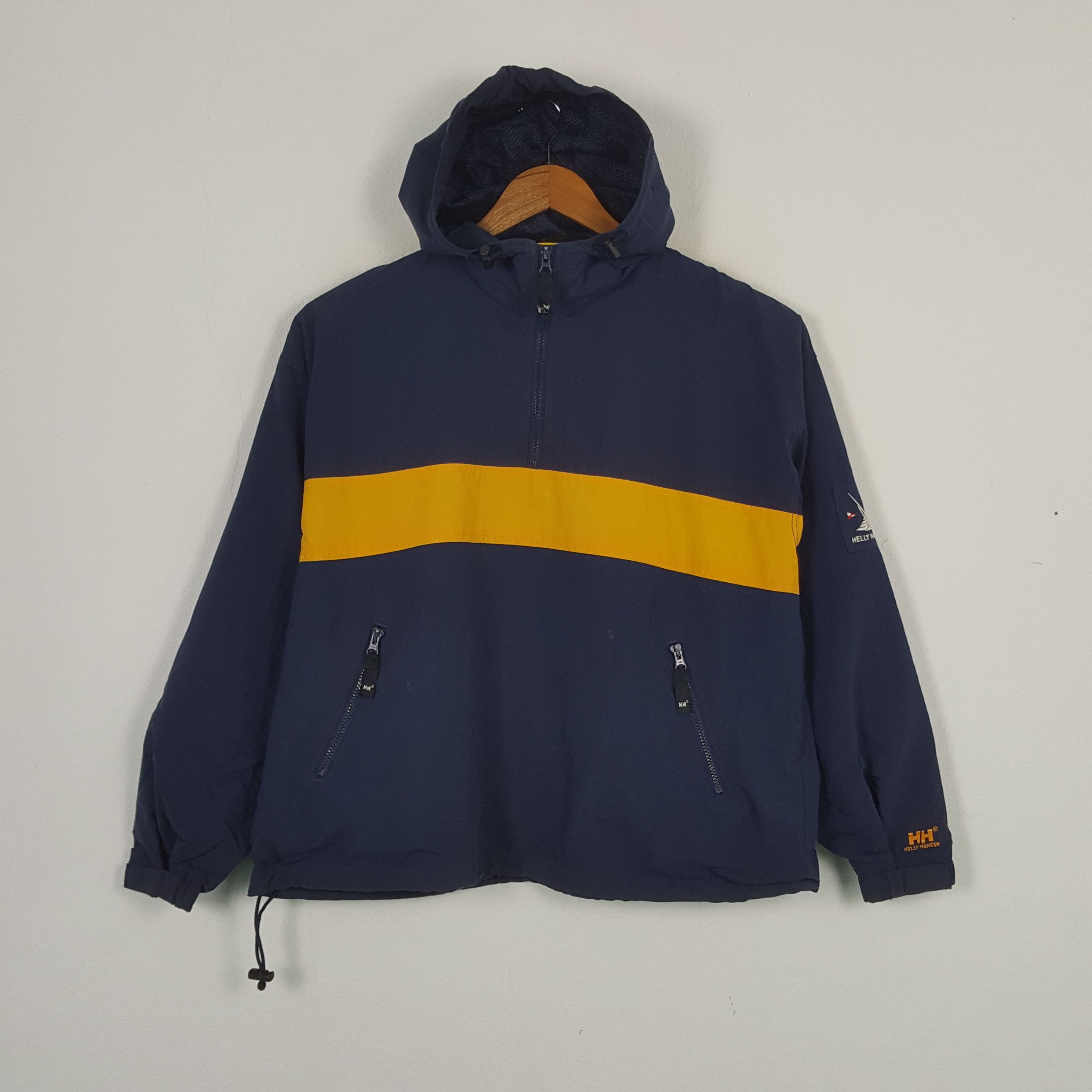Helly Hansen × Vintage Vintage Helly Hansen Twin Sails Hoodie Jacket C284N18 Size US XL / EU 56 / 4 - 1 Thumbnail