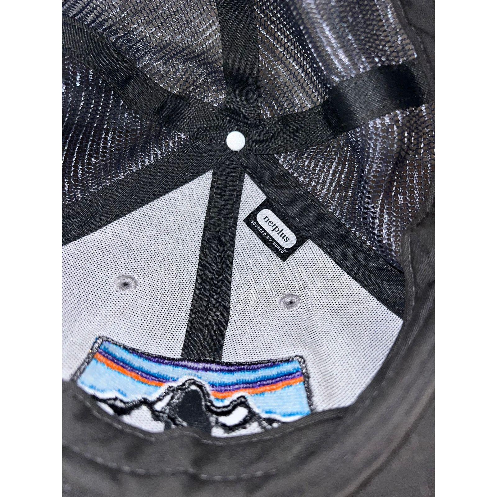 Patagonia Y2K Patagonia Outdoor Mountain Graphic Hat Stain Stained Size ONE SIZE - 8 Thumbnail