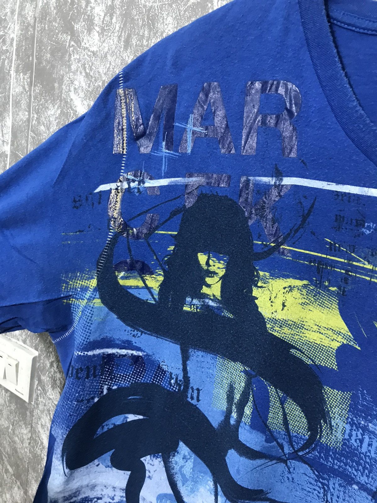 Affliction × Marc Ecko × Southpole Marc Ecko Affliction Women Graphic Tee Size US L / EU 52-54 / 3 - 5 Thumbnail