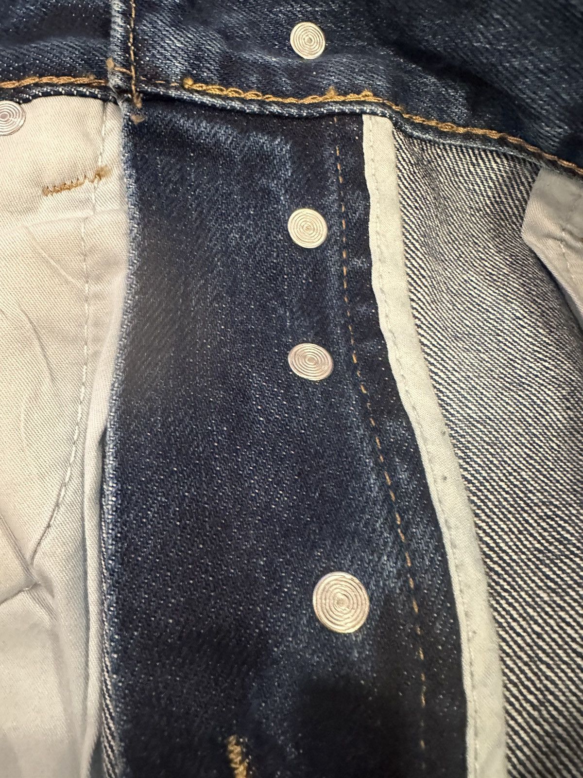 LOSTSHDWS Lostshdws Sun logo Denim Jeans. #32 Size US 32 / EU 48 - 13 Thumbnail