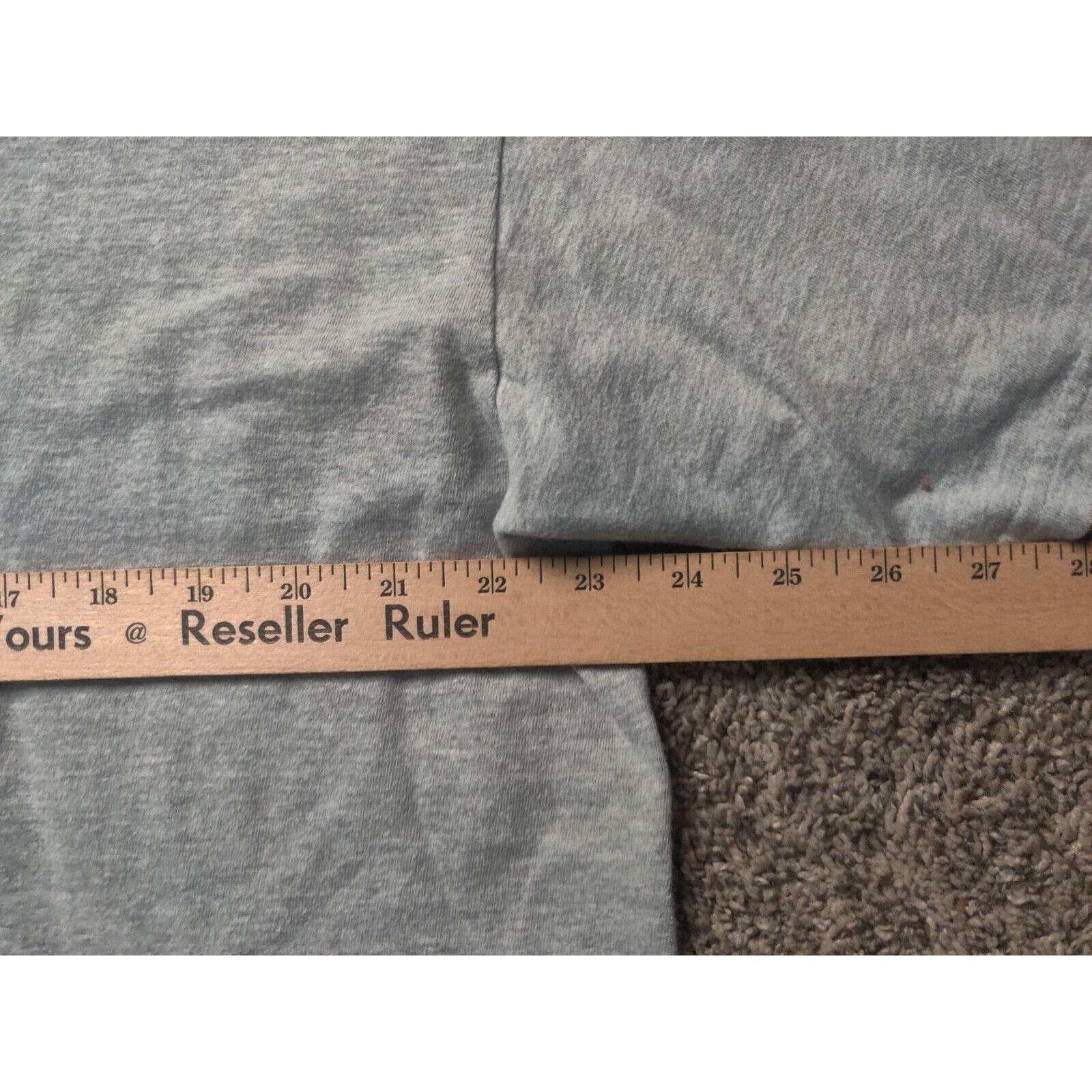 Jordan Brand Air Jordan Shirt Adult Mens Large Gray Spell Out Size US L / EU 52-54 / 3 - 7 Thumbnail