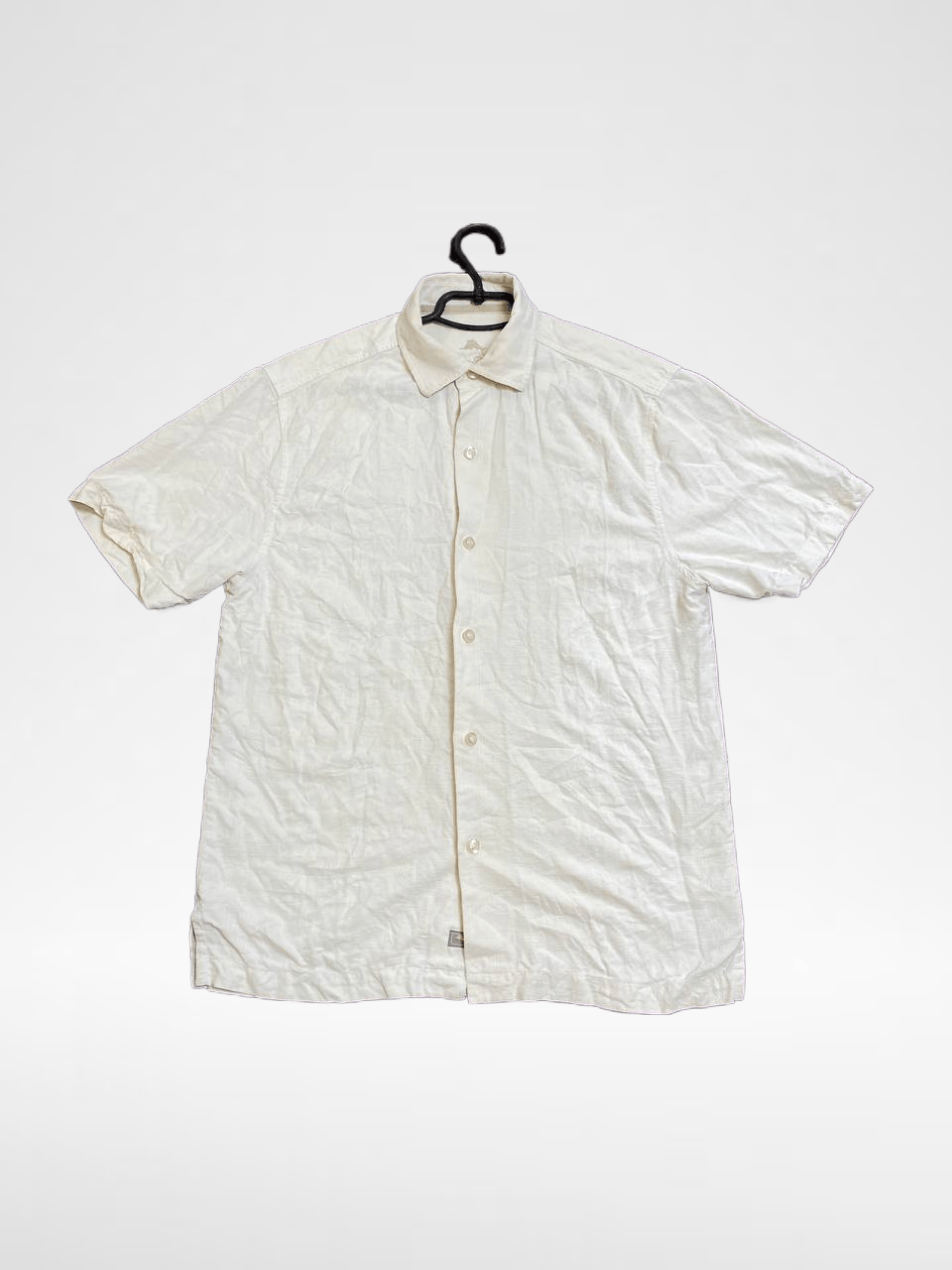 Tommy Bahama VINTAGE White Silk Shirt Logo Tommy Bahama Y2K Size US S / EU 44-46 / 1 - 1 Thumbnail