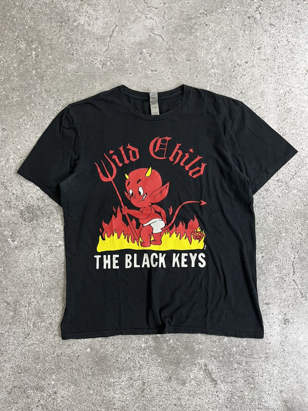 Band Tees The Black Keys 2022 Dropout Boogie Tour Wild Child Devil Tee Size US M / EU 48-50 / 2 - 1 Thumbnail