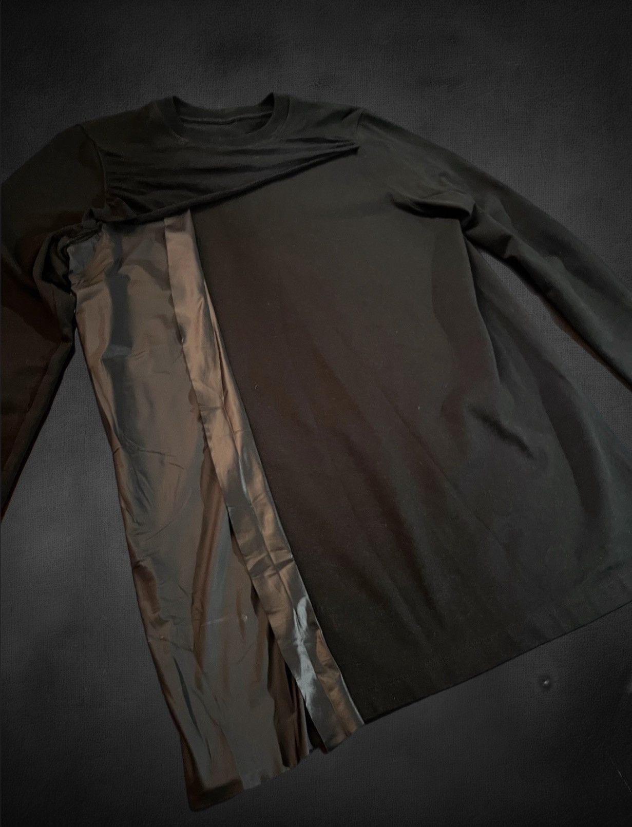 N*N様 【Rick Owens】FW18 Long Sleeve Ssize Rick Owens Rick Owens FW18 Sisyphus Cut & Sew Draped Long Sleeve