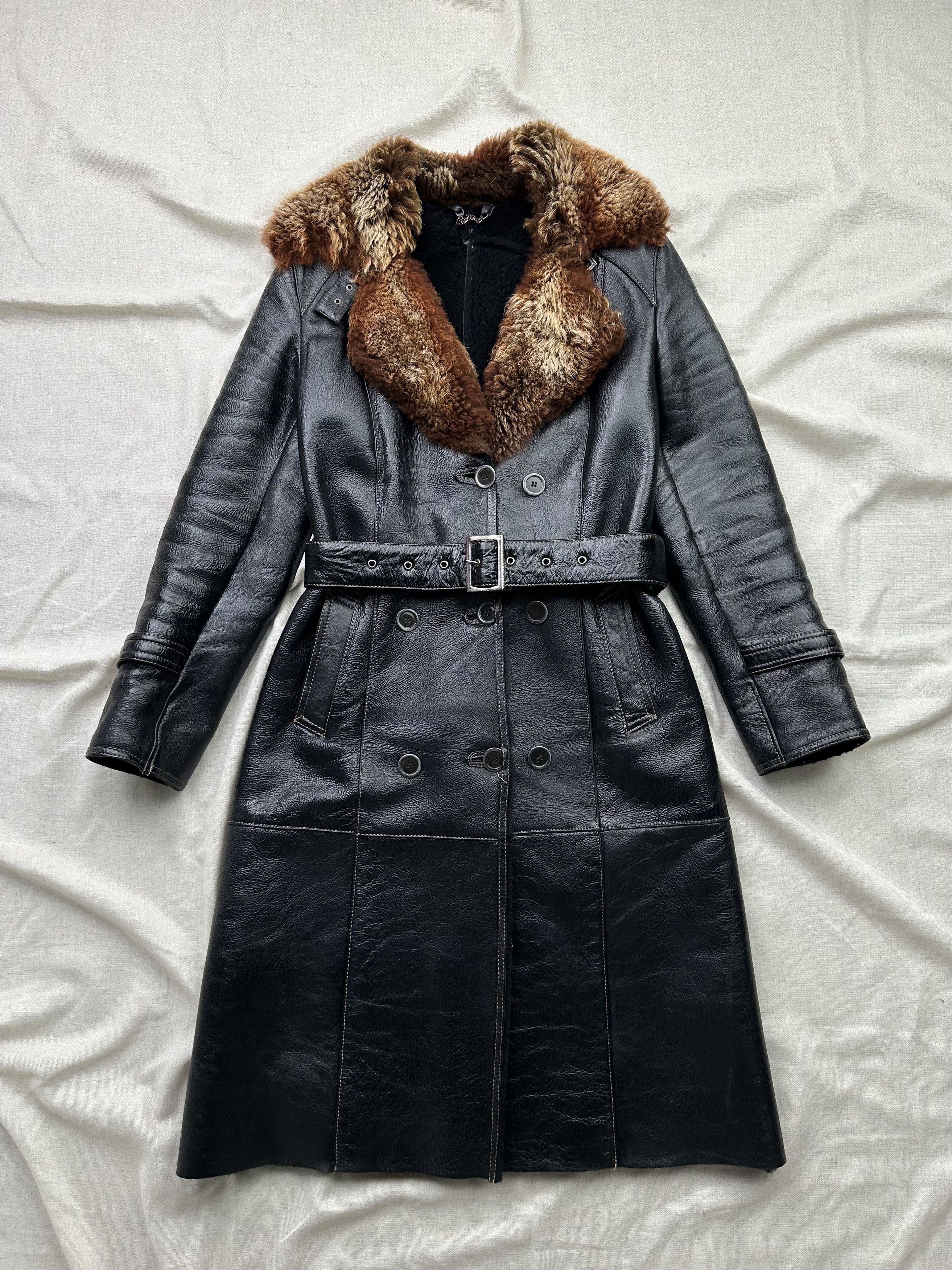 Vintage Sheepskin Coat