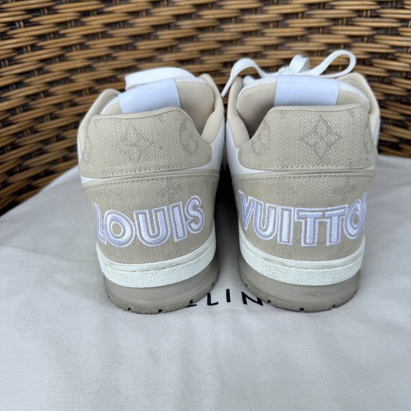 Louis Vuitton Louis Vuitton Trainer Low-Top Fashion Sneakers - Size US 10 / EU 43 - 3 Thumbnail