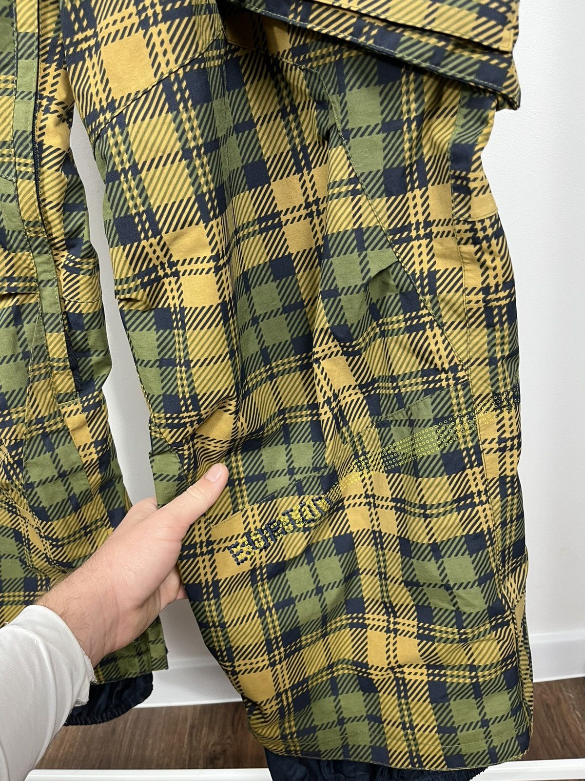 Burton Burton Plaid Snowboard Pants Cargo Shell XL Size US 36 / EU 52 - 5 Thumbnail