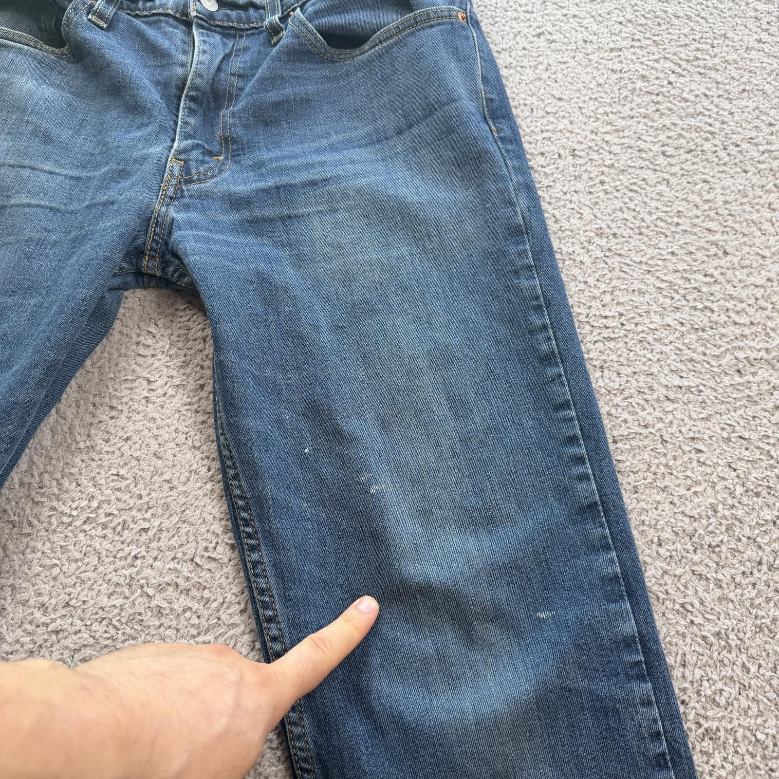Levi's Levis 516 Straight Leg Jeans Mens 34x32 Medium Wash Blue Size US 34 / EU 50 - 7 Thumbnail