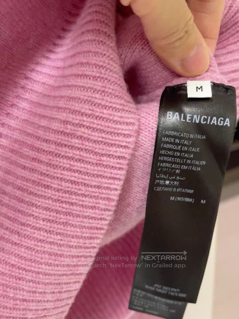 Balenciaga Balenciaga Wool Sweater Size US M / EU 48-50 / 2 - 4 Thumbnail