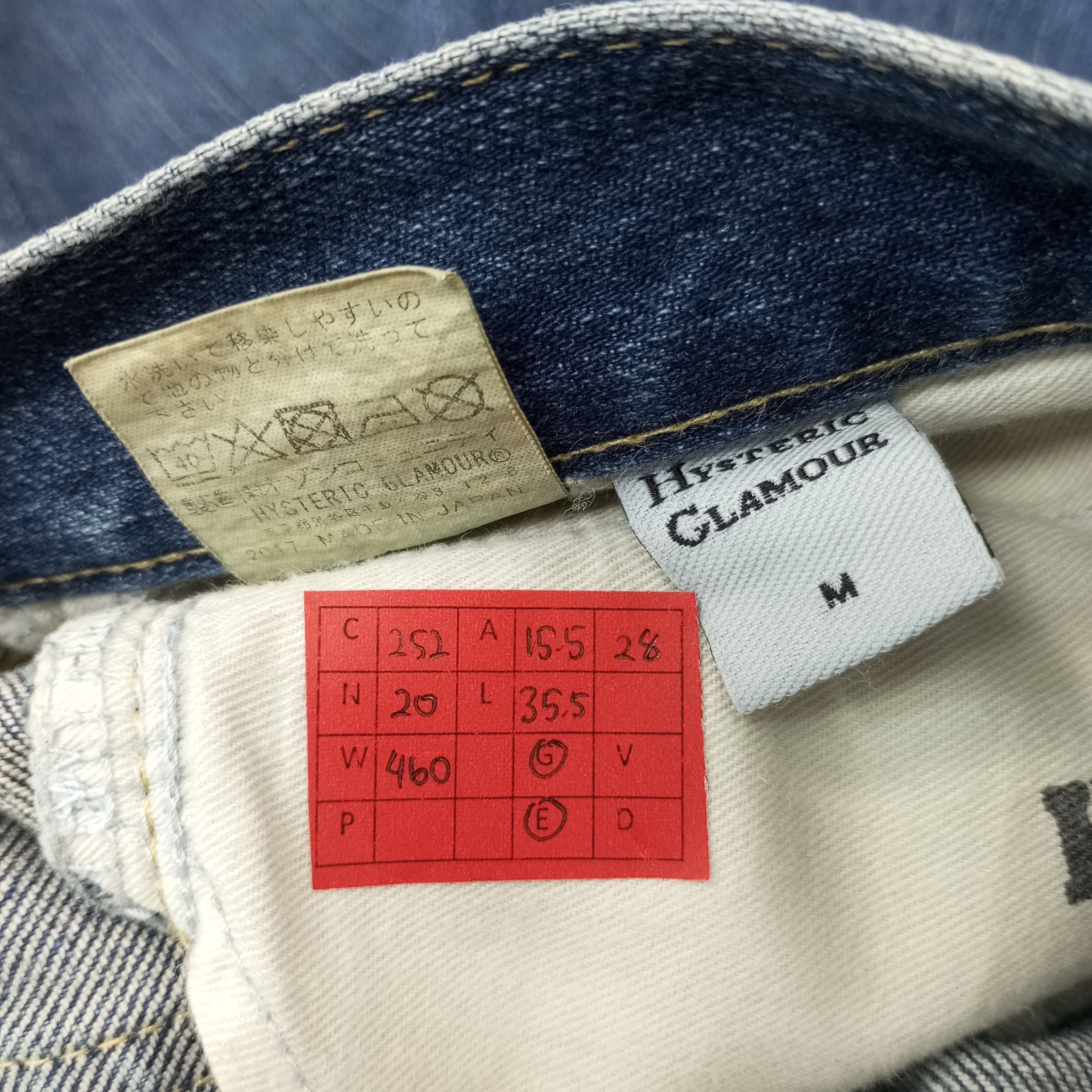 Hysteric Glamour Hysteric Glamour Japanese Brand Custom Art Jeans c252n20 Size 31" - 13 Thumbnail