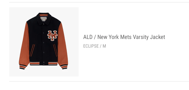 ALD / New York Mets Varsity Jacket