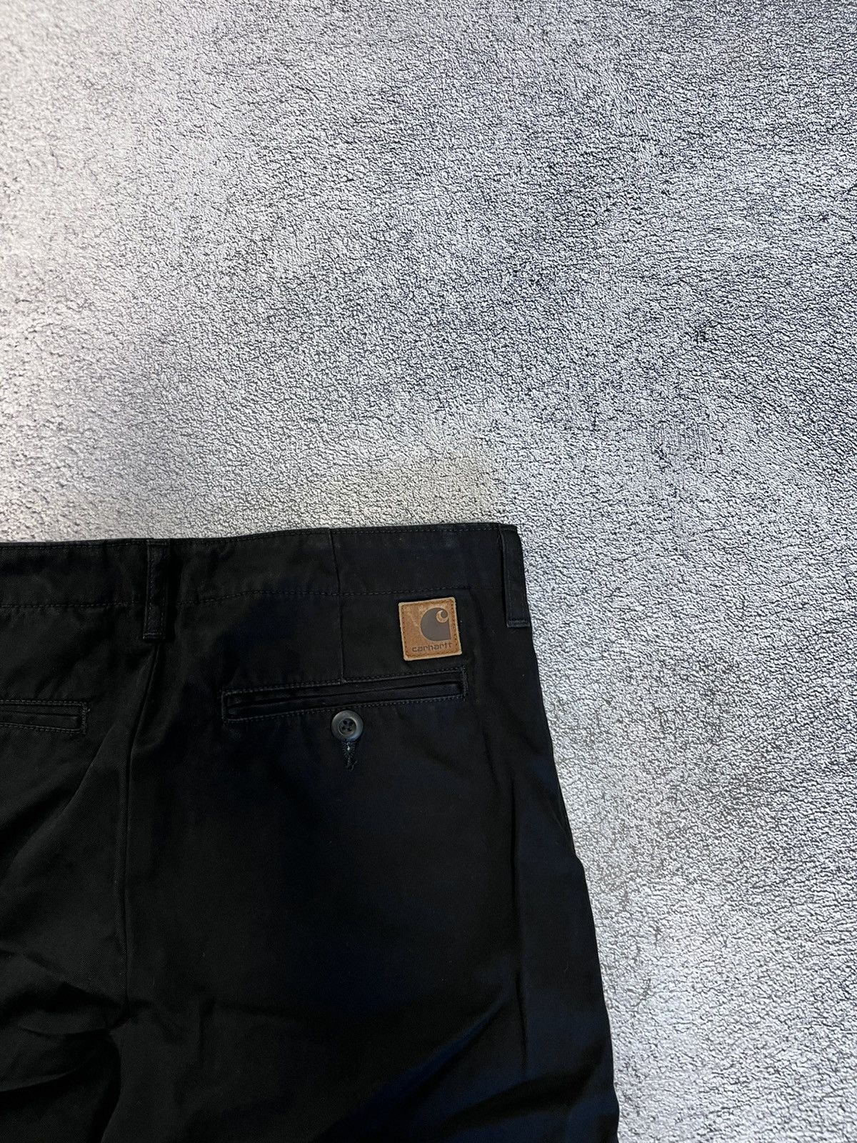 Carhartt Wip Carhartt WIP Clute Pants Black Workwear Chino Streetwear Size US 32 / EU 48 - 10 Thumbnail