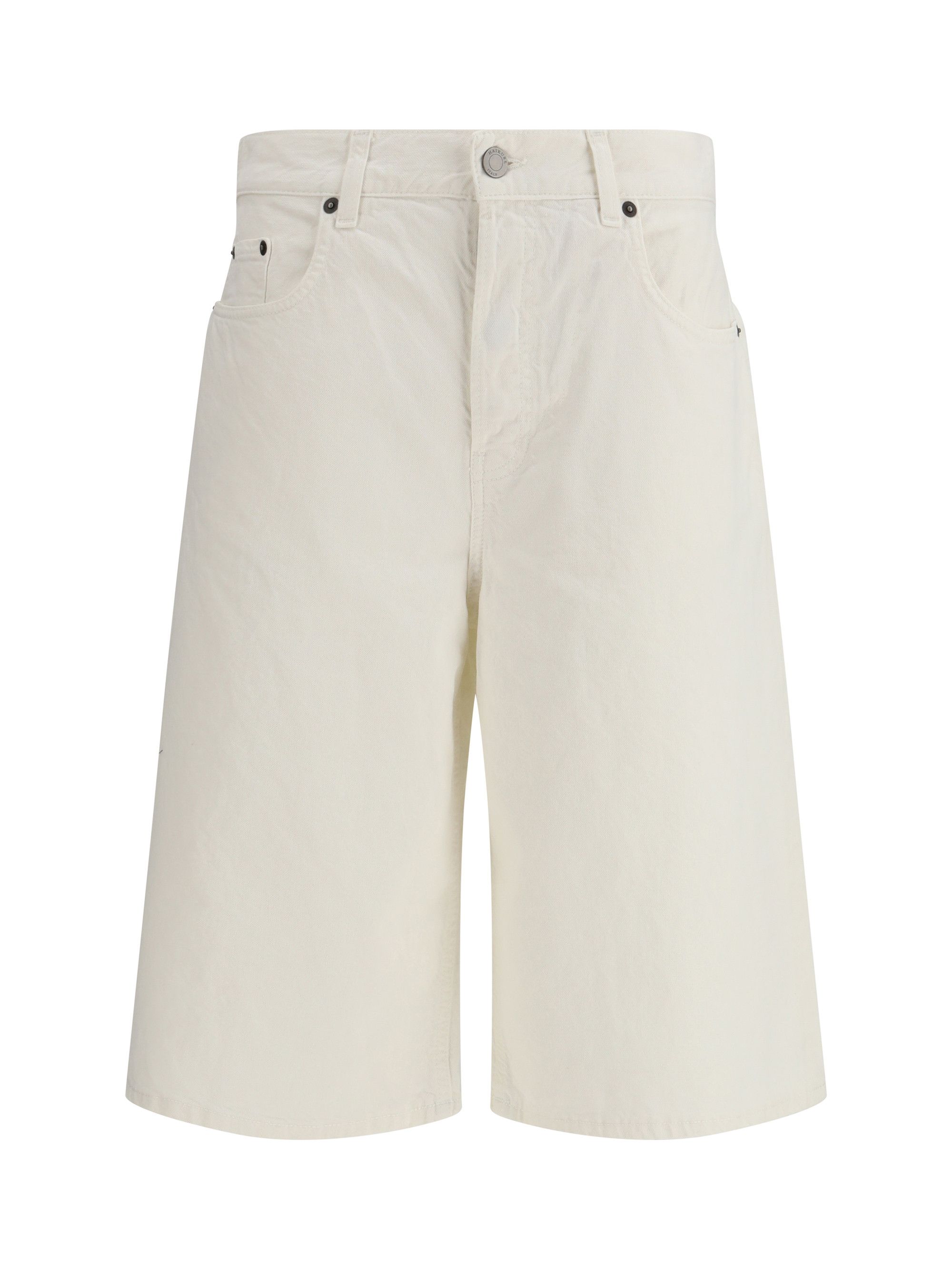 Haikure Becky Twill 45 Bermuda Shorts Size 25" / US 0 / IT 36 - 1 Thumbnail