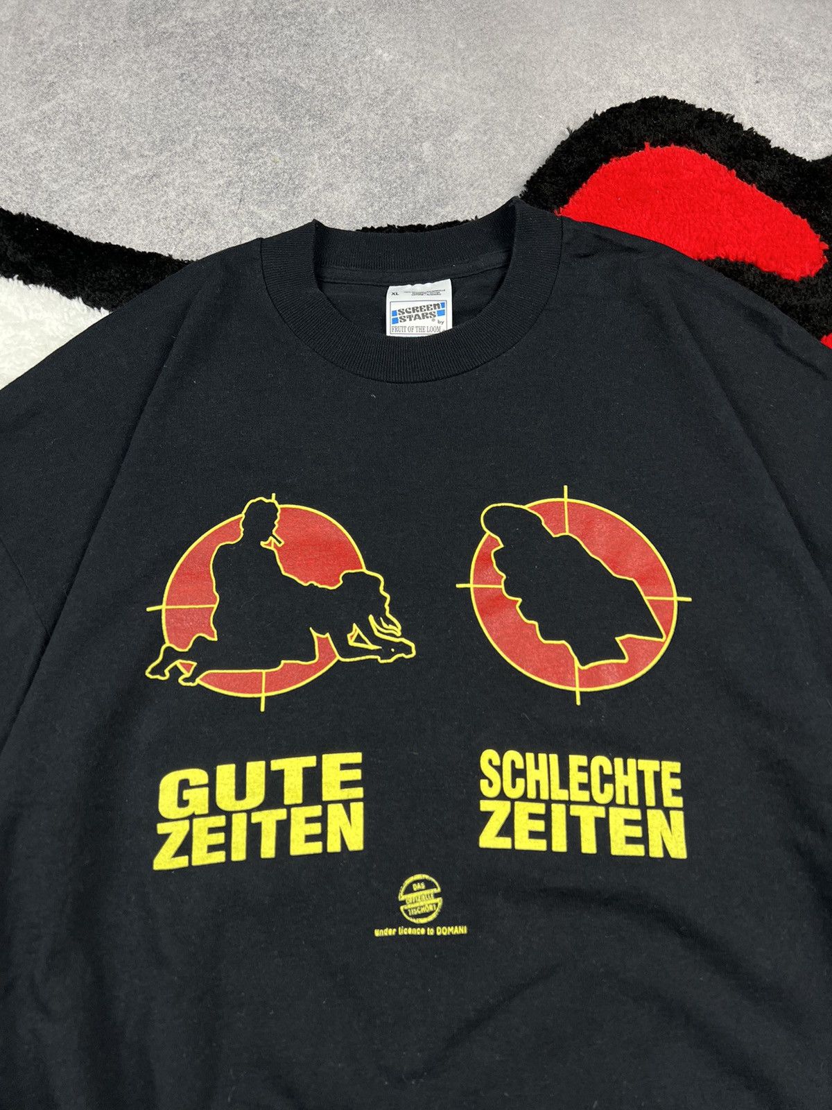 Vintage Crazy Y2K Vintage Germany Porn Sex Adult 18+ Humor Tee Shirt Size US XL / EU 56 / 4 - 4 Thumbnail